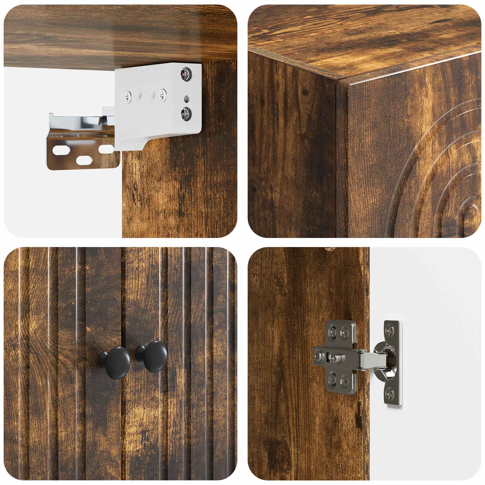 Σέτ Ντουλαπιών 2 pcs 66 x 34,5 x 95 εκ. Επεξεργασμένο Ξύλο - Pakobazaar