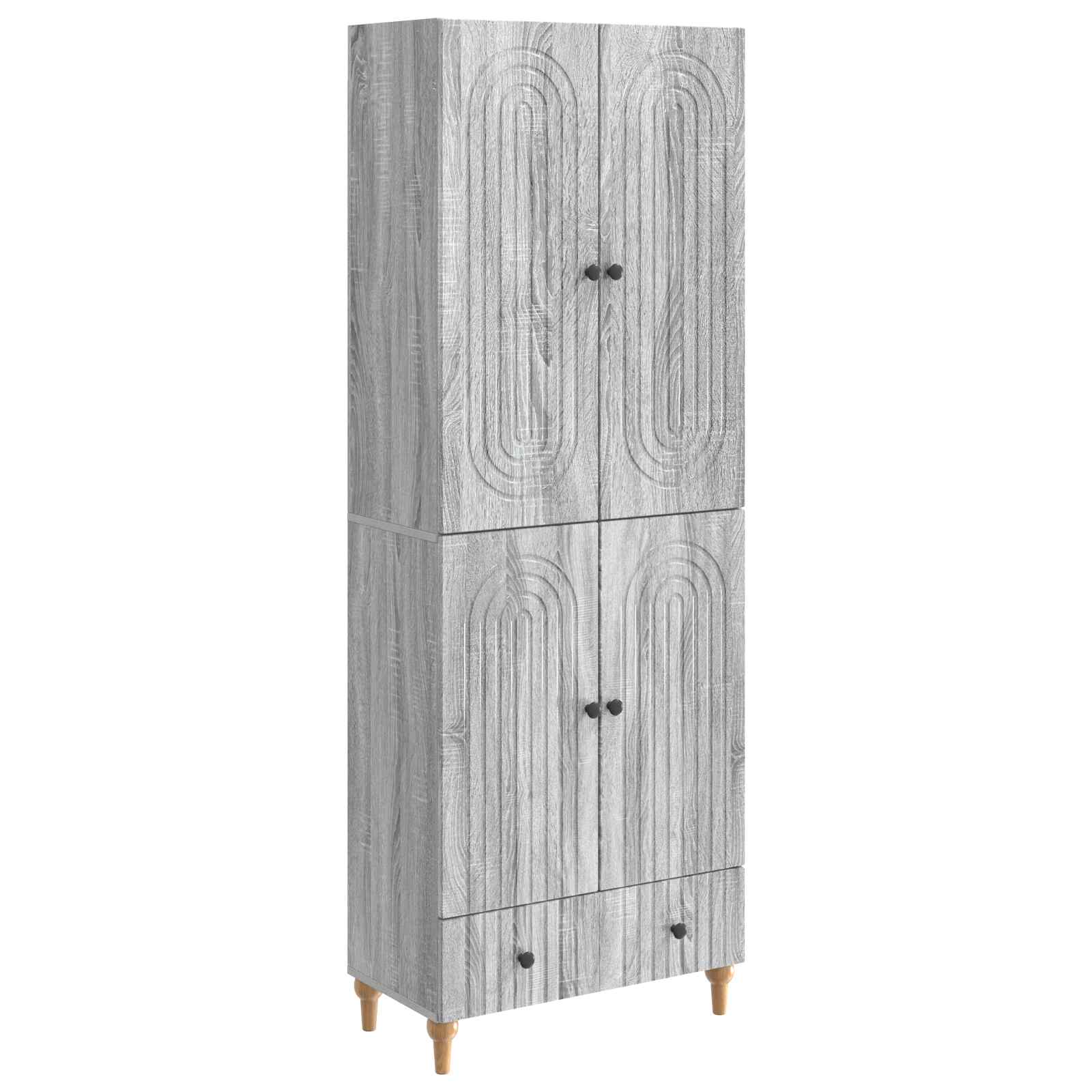 Σέτ Ντουλαπιών 2 pcs 66 x 34,5 x 95 εκ. Επεξεργασμένο Ξύλο - Pakobazaar