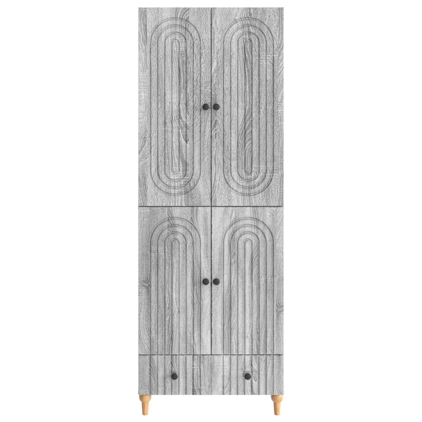Σέτ Ντουλαπιών 2 pcs 66 x 34,5 x 95 εκ. Επεξεργασμένο Ξύλο - Pakobazaar