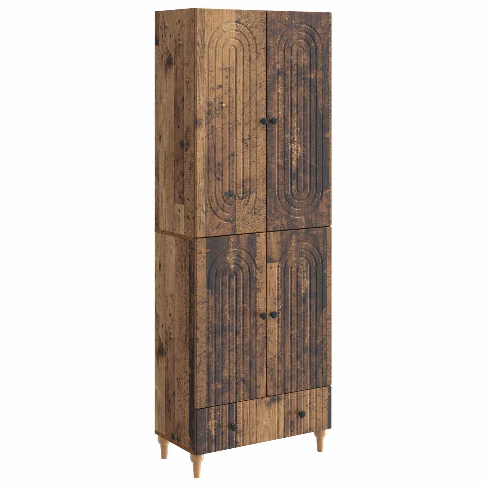 Σέτ Ντουλαπιών 2 pcs 66 x 34,5 x 95 εκ. Επεξεργασμένο Ξύλο - Pakobazaar