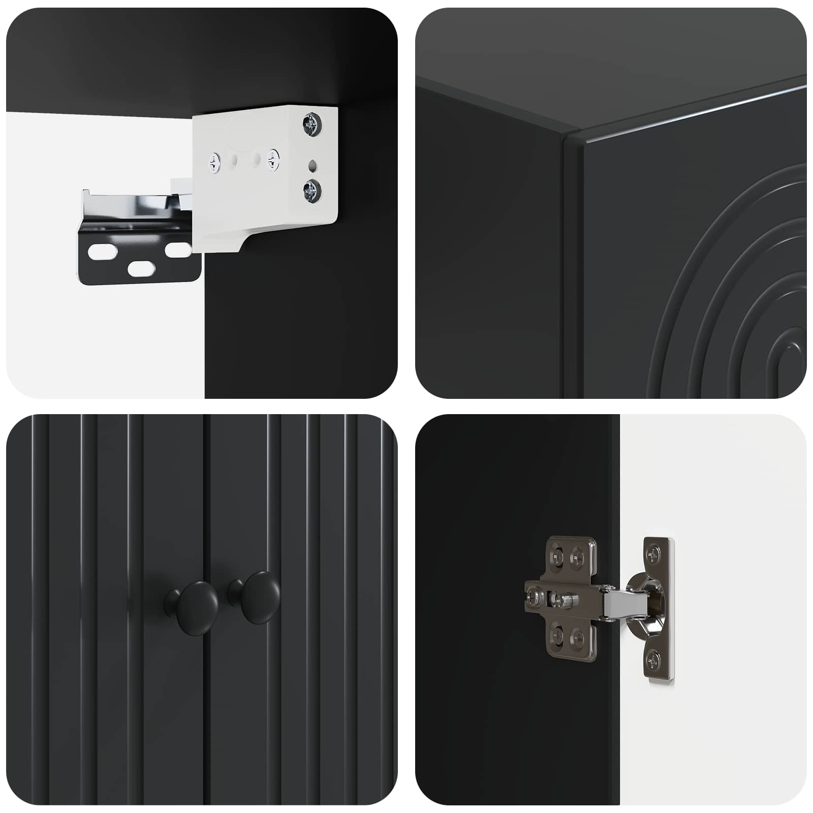 Σέτ Ντουλαπιών 2 pcs 66 x 34,5 x 90 εκ Επεξεργασμένο Ξύλο - Pakobazaar