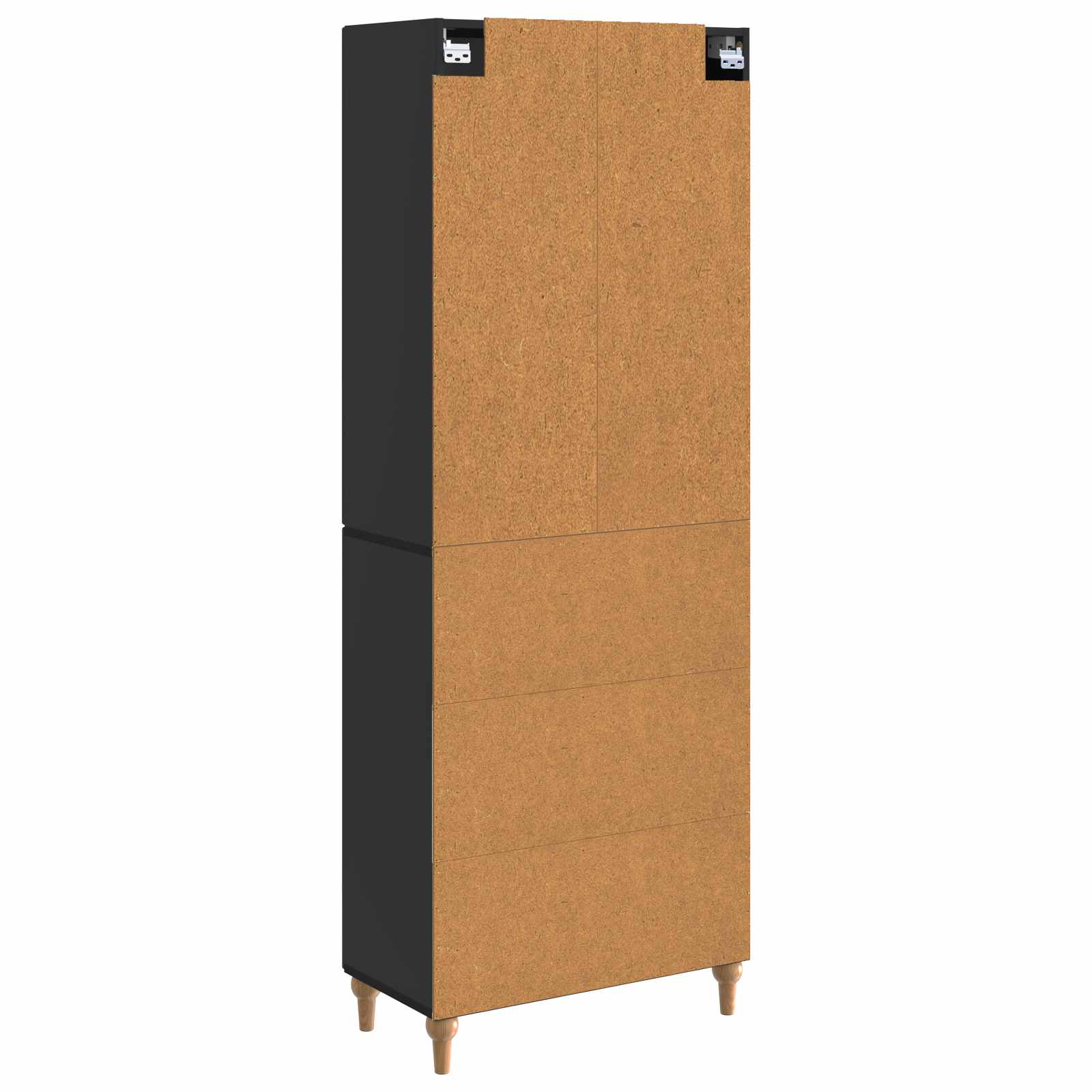Σέτ Ντουλαπιών 2 pcs 66 x 34,5 x 90 εκ Επεξεργασμένο Ξύλο - Pakobazaar
