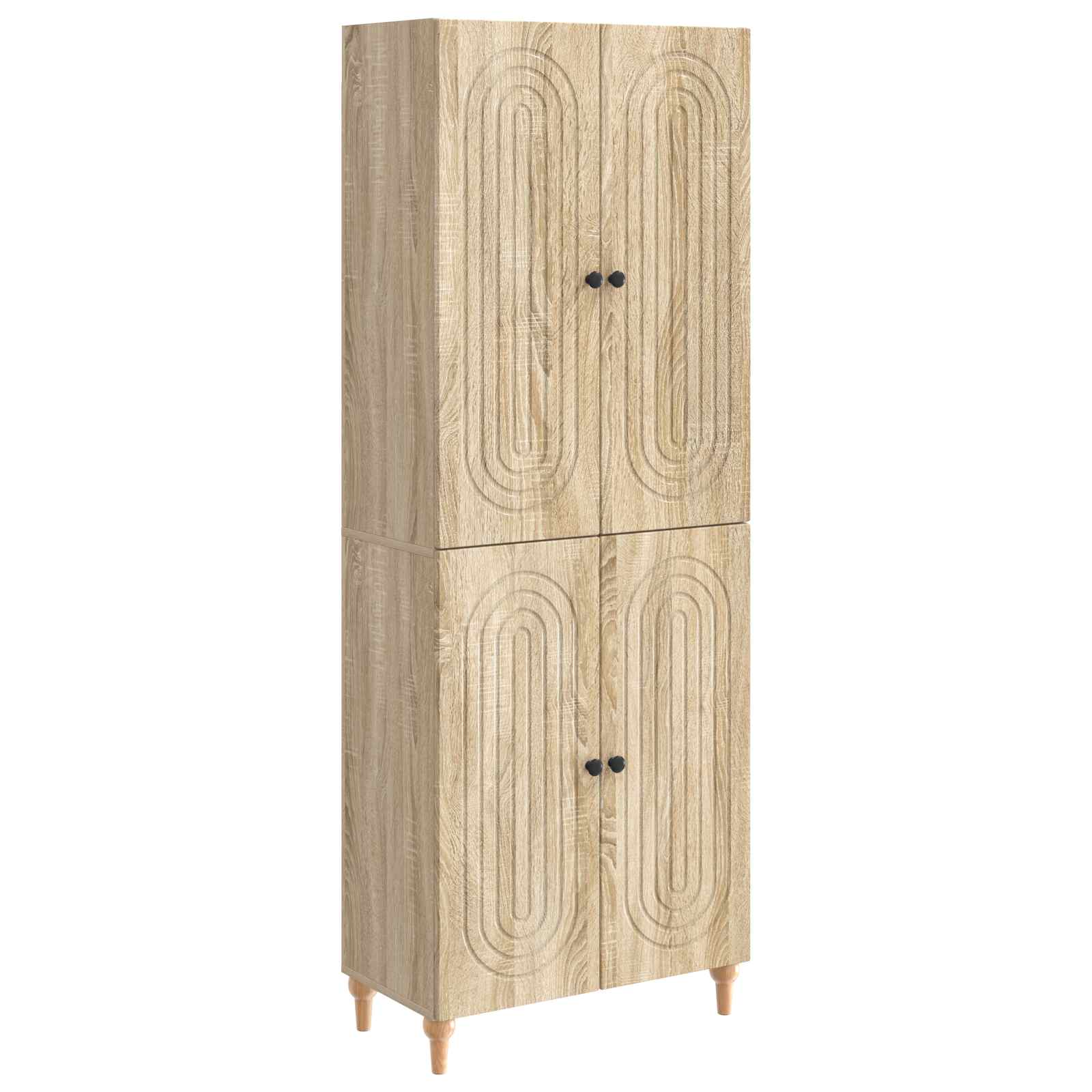 Σέτ Ντουλαπιών 2 pcs 66 x 34,5 x 90 εκ Επεξεργασμένο Ξύλο - Pakobazaar