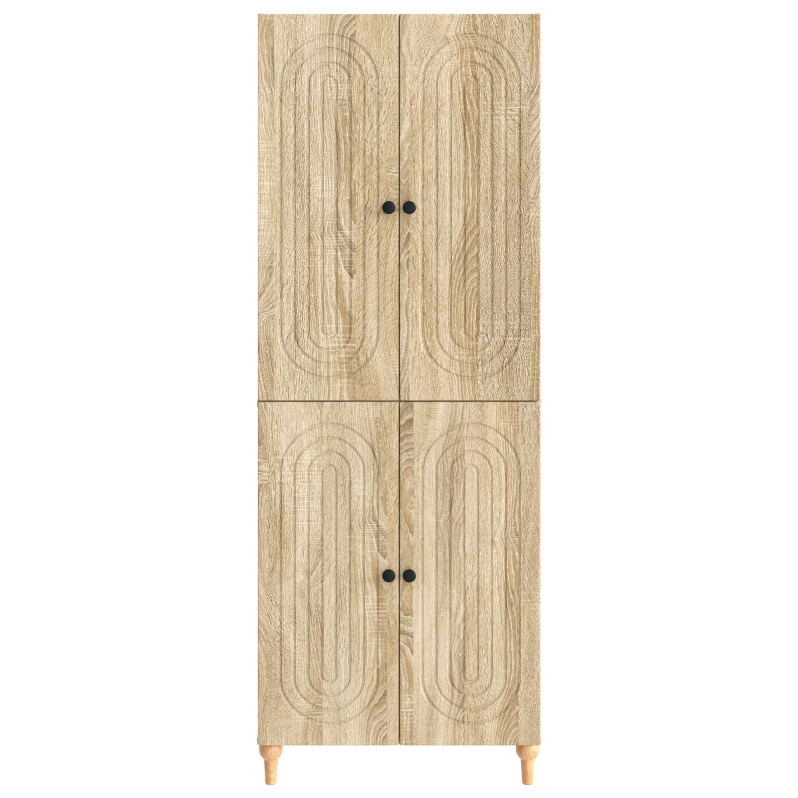 Σέτ Ντουλαπιών 2 pcs 66 x 34,5 x 90 εκ Επεξεργασμένο Ξύλο - Pakobazaar