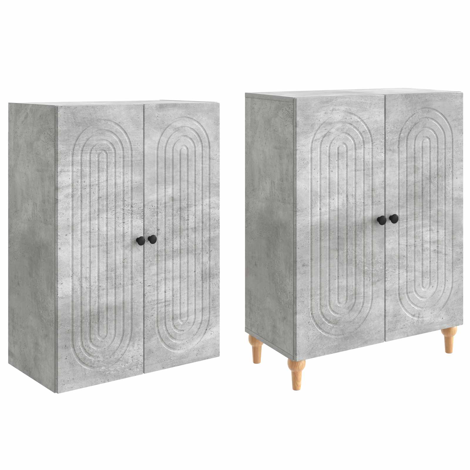 Σέτ Ντουλαπιών 2 pcs 66 x 34,5 x 90 εκ Επεξεργασμένο Ξύλο - Pakobazaar