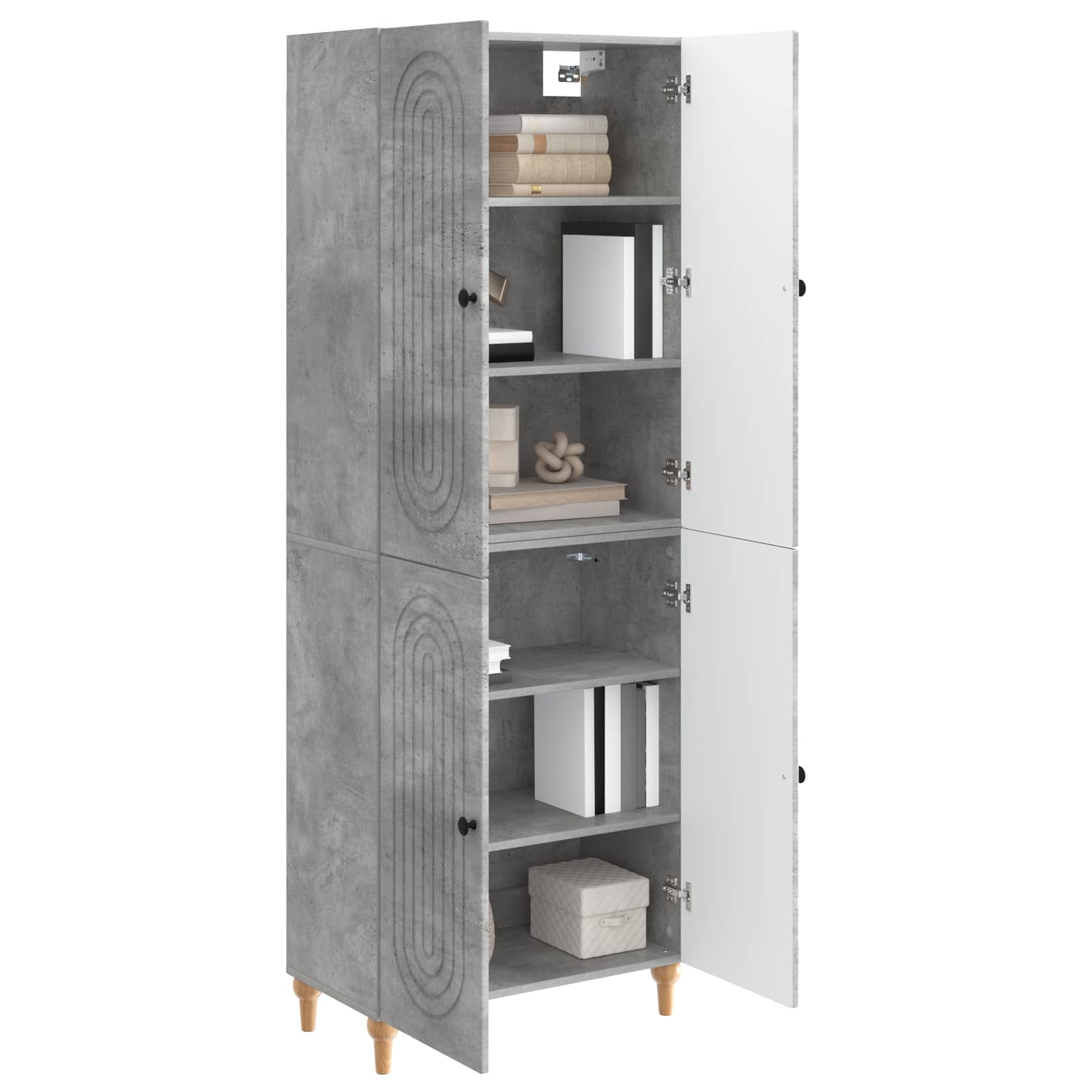 Σέτ Ντουλαπιών 2 pcs 66 x 34,5 x 90 εκ Επεξεργασμένο Ξύλο - Pakobazaar