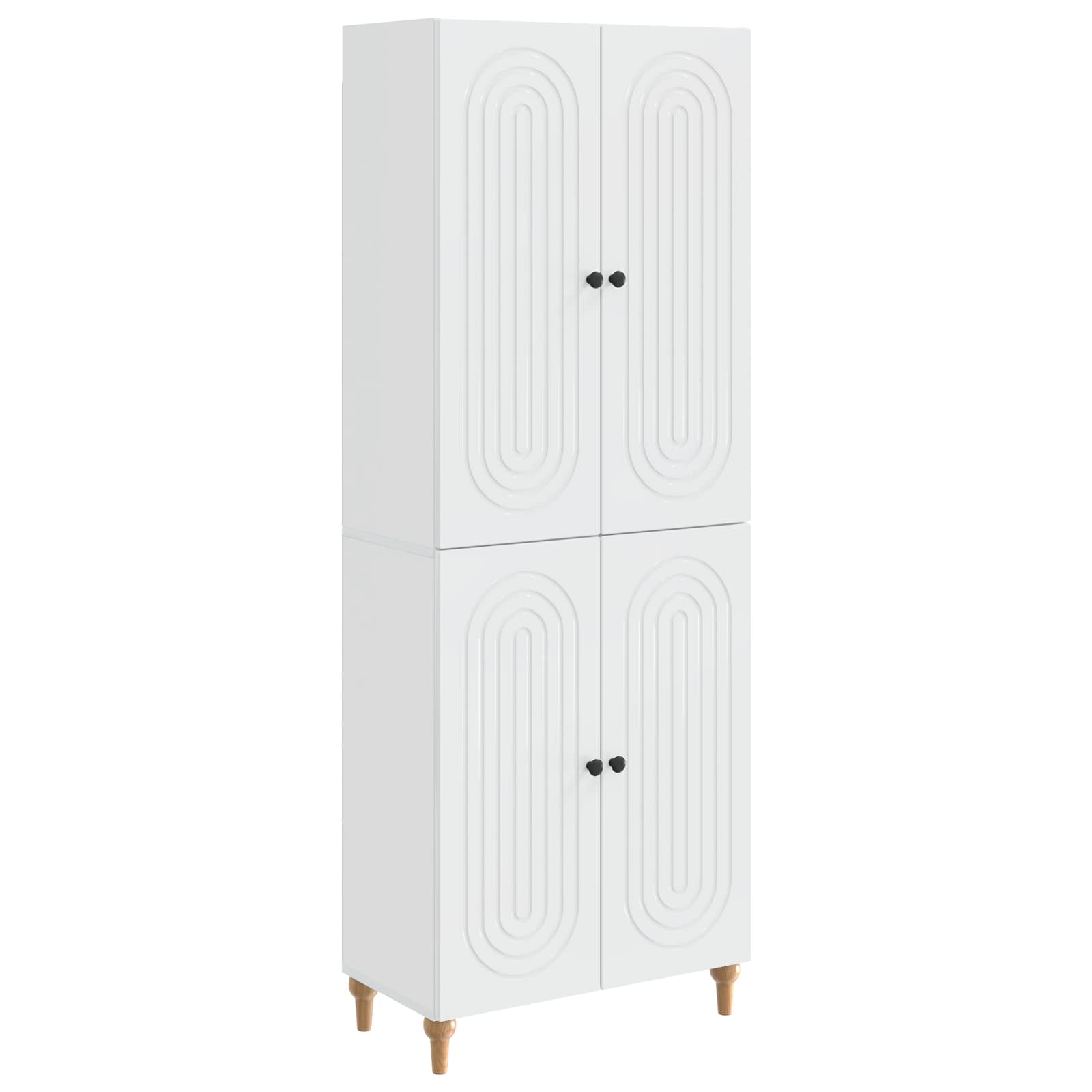 Σέτ Ντουλαπιών 2 pcs 66 x 34,5 x 90 εκ Επεξεργασμένο Ξύλο - Pakobazaar