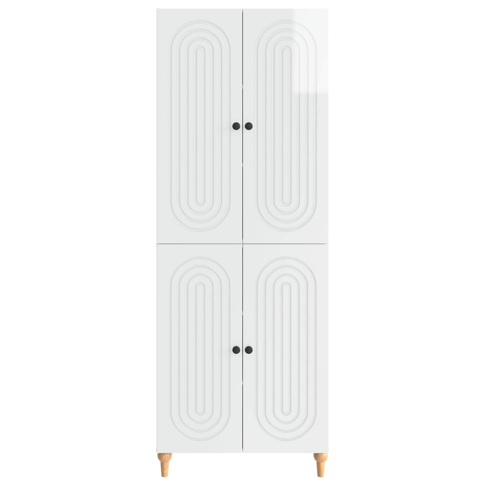 Σέτ Ντουλαπιών 2 pcs 66 x 34,5 x 90 εκ Επεξεργασμένο Ξύλο - Pakobazaar