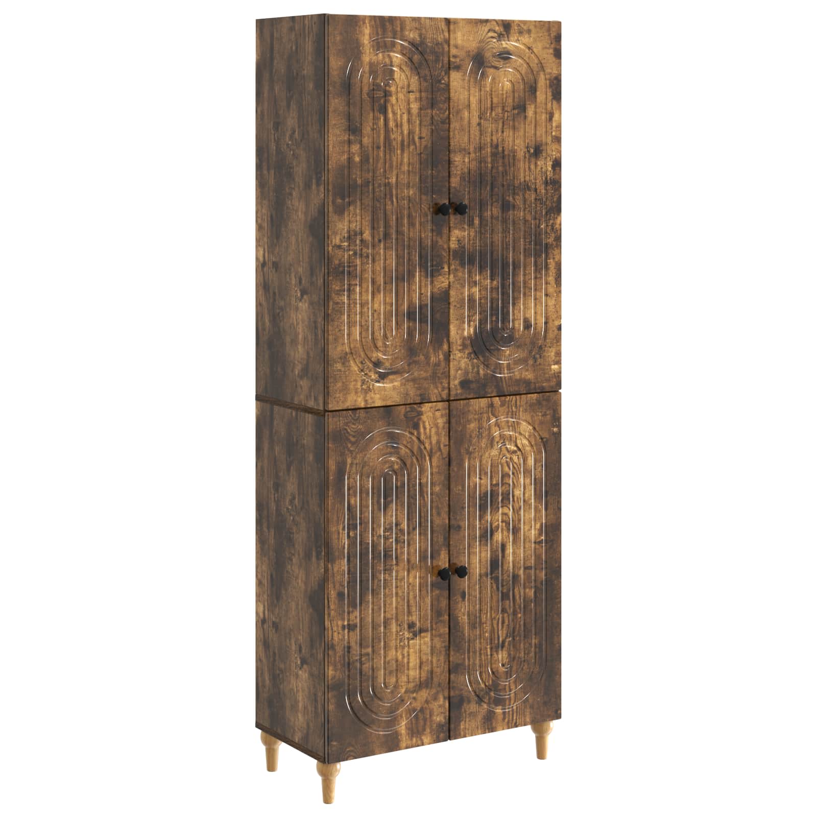 Σέτ Ντουλαπιών 2 pcs 66 x 34,5 x 90 εκ Επεξεργασμένο Ξύλο - Pakobazaar