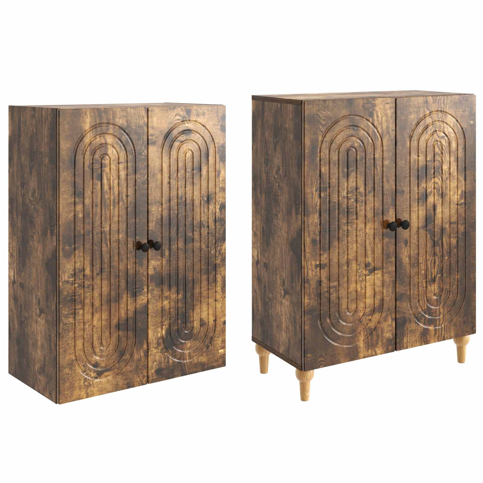 Σέτ Ντουλαπιών 2 pcs 66 x 34,5 x 90 εκ Επεξεργασμένο Ξύλο - Pakobazaar