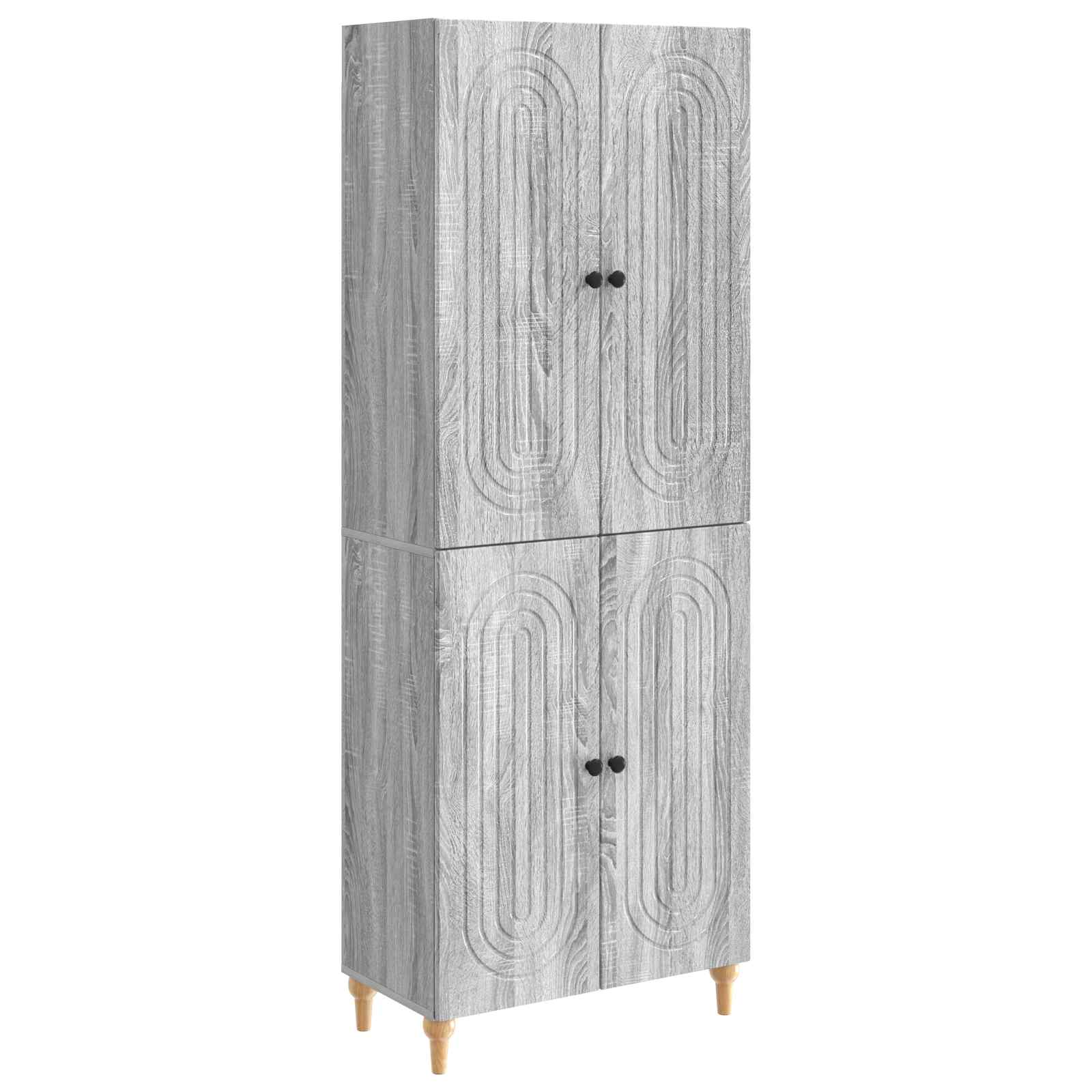 Σέτ Ντουλαπιών 2 pcs 66 x 34,5 x 90 εκ Επεξεργασμένο Ξύλο - Pakobazaar