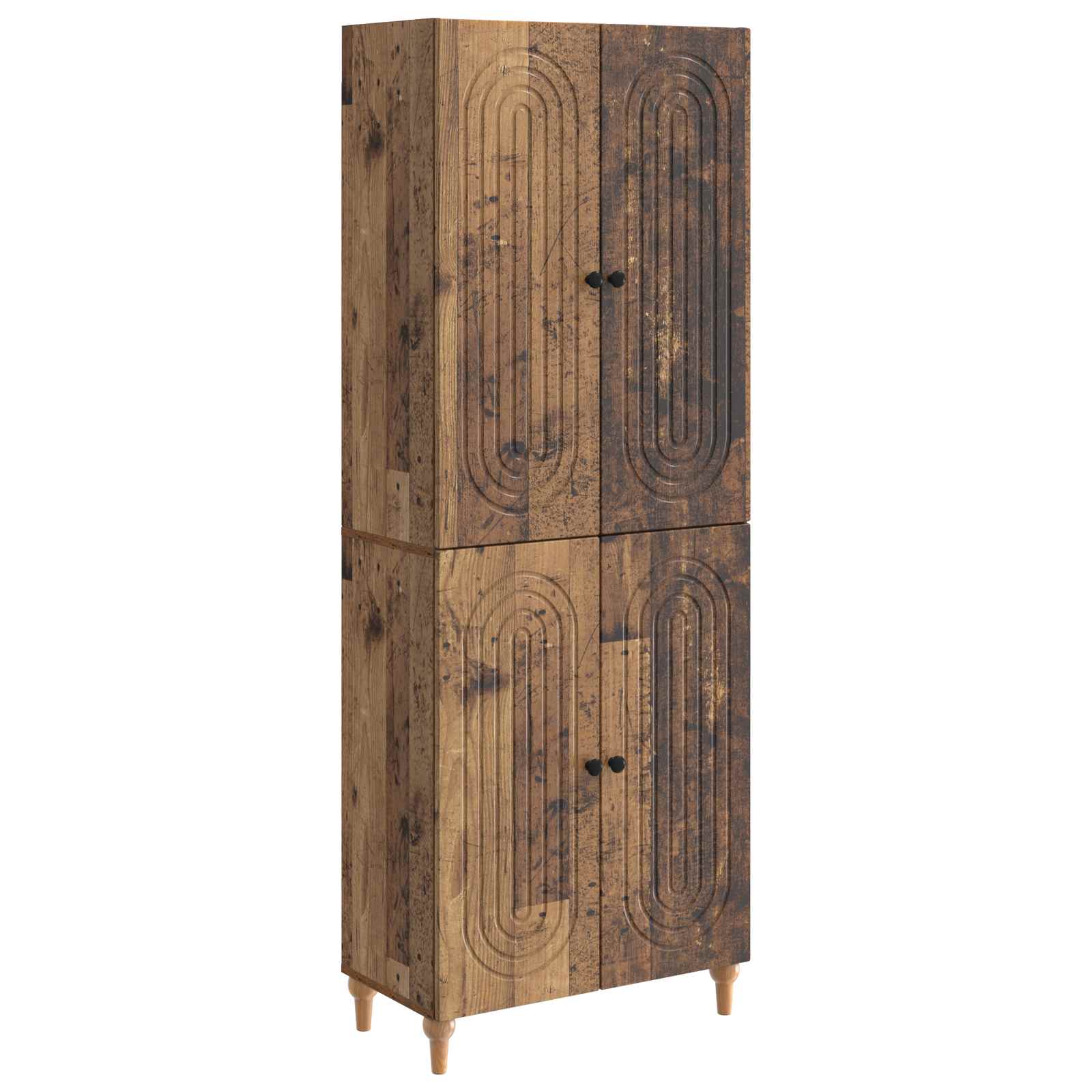 Σέτ Ντουλαπιών 2 pcs 66 x 34,5 x 90 εκ Επεξεργασμένο Ξύλο - Pakobazaar