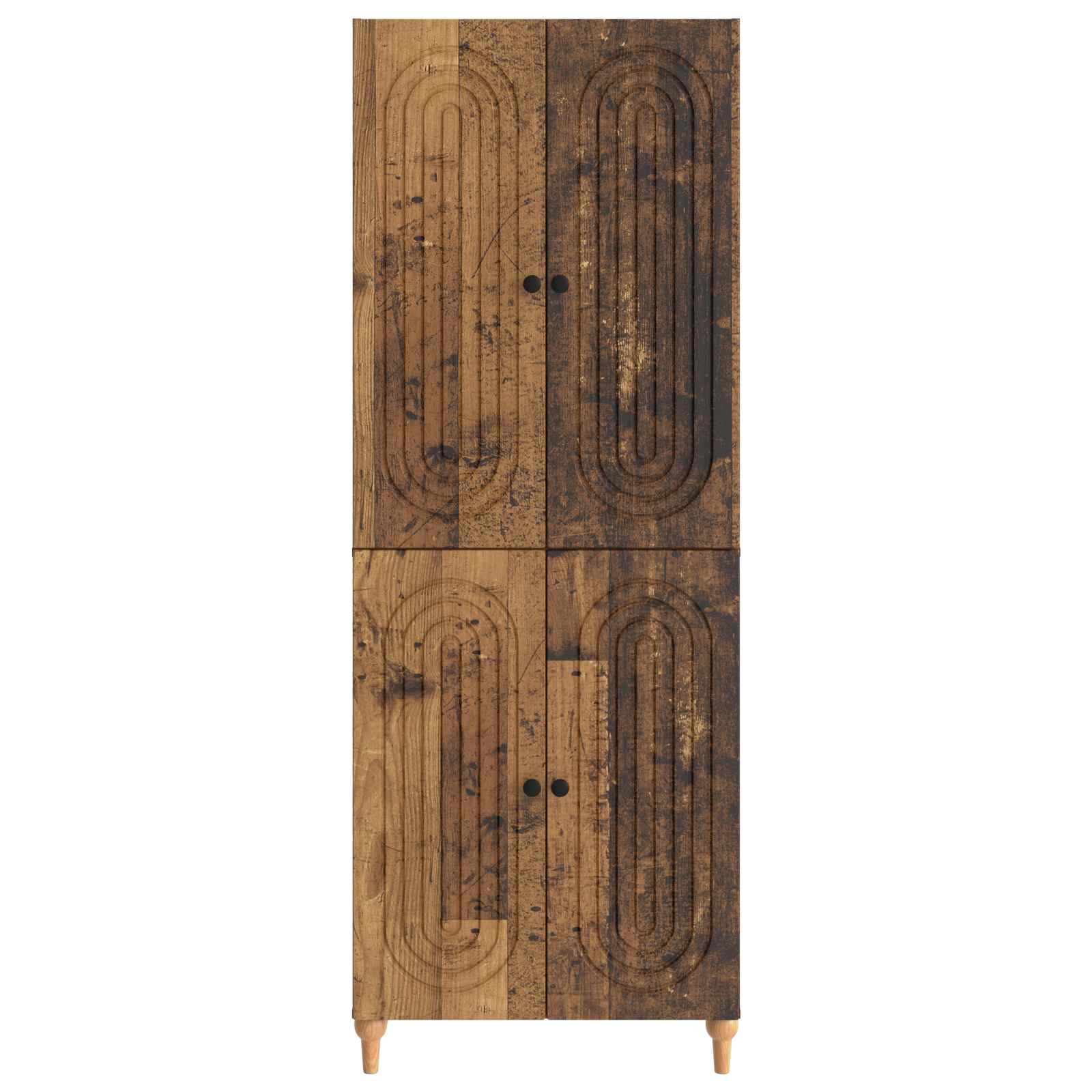 Σέτ Ντουλαπιών 2 pcs 66 x 34,5 x 90 εκ Επεξεργασμένο Ξύλο - Pakobazaar