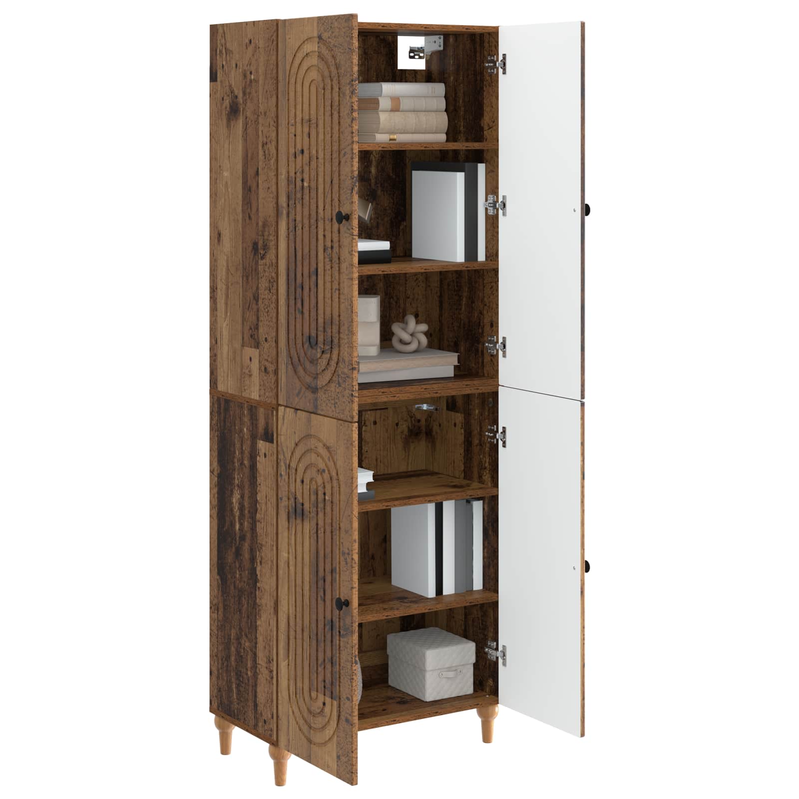 Σέτ Ντουλαπιών 2 pcs 66 x 34,5 x 90 εκ Επεξεργασμένο Ξύλο - Pakobazaar