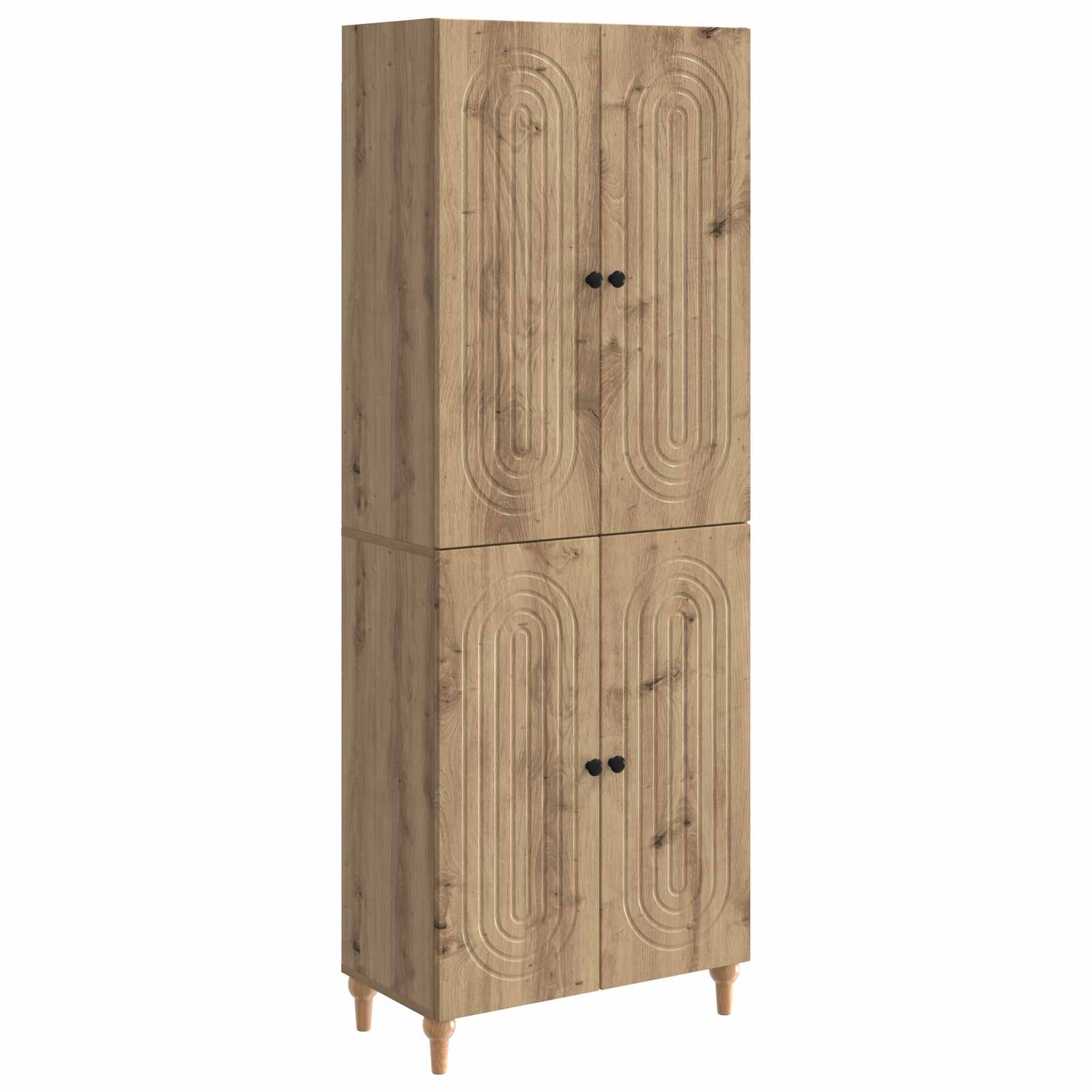 Σέτ Ντουλαπιών 2 pcs 66 x 34,5 x 90 εκ Επεξεργασμένο Ξύλο - Pakobazaar