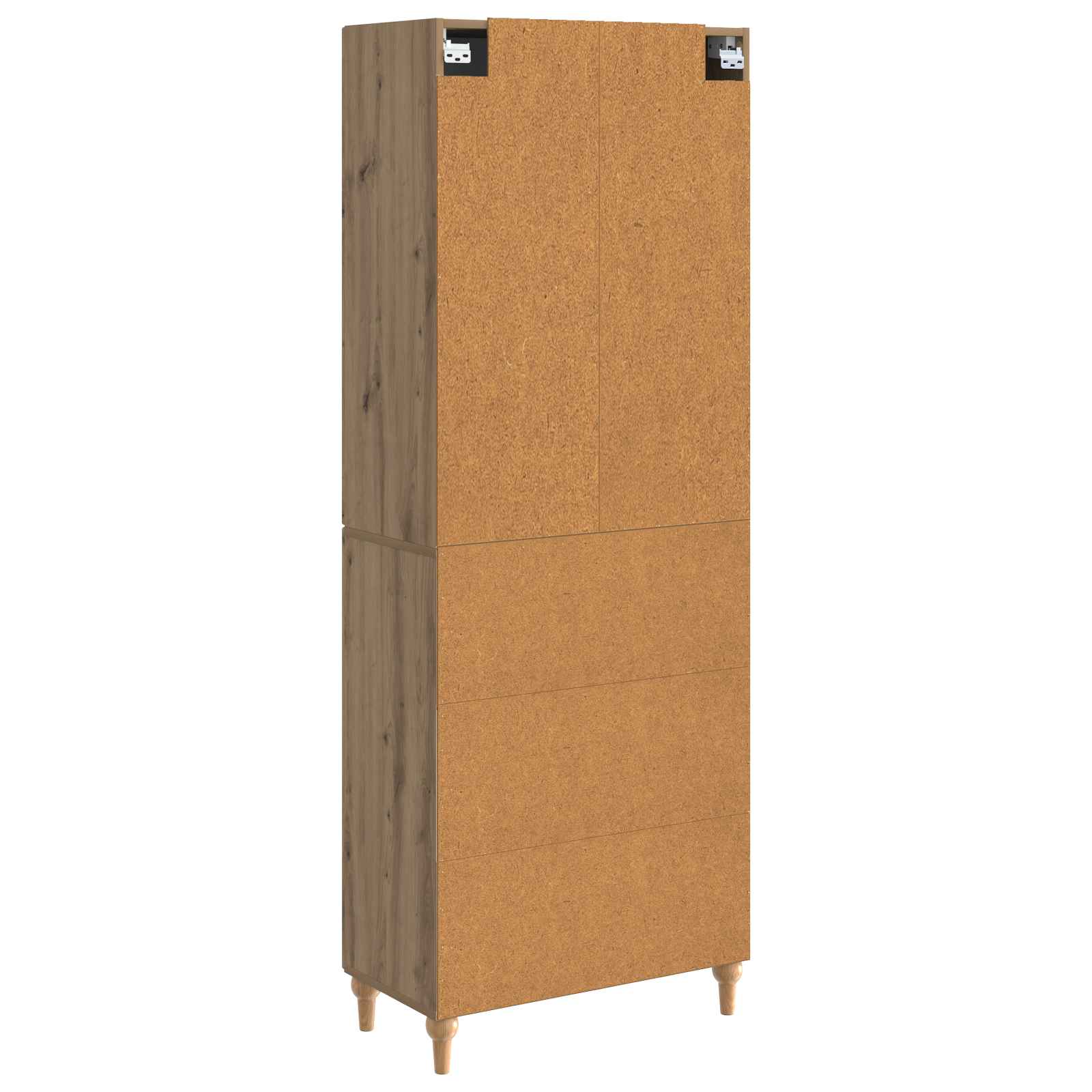 Σέτ Ντουλαπιών 2 pcs 66 x 34,5 x 90 εκ Επεξεργασμένο Ξύλο - Pakobazaar