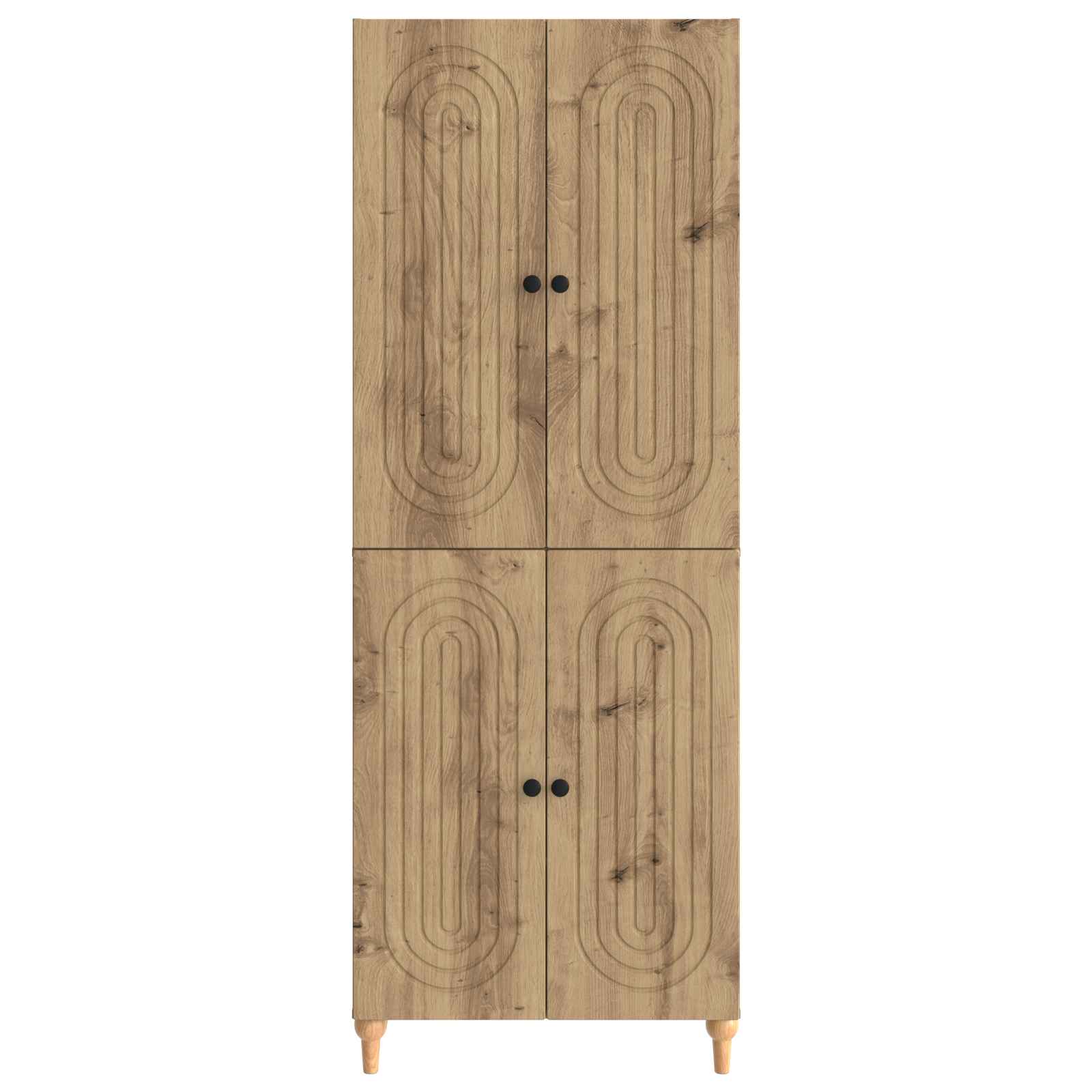 Σέτ Ντουλαπιών 2 pcs 66 x 34,5 x 90 εκ Επεξεργασμένο Ξύλο - Pakobazaar