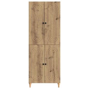 Σέτ Ντουλαπιών 2 pcs 66 x 34,5 x 90 εκ Επεξεργασμένο Ξύλο - Pakobazaar