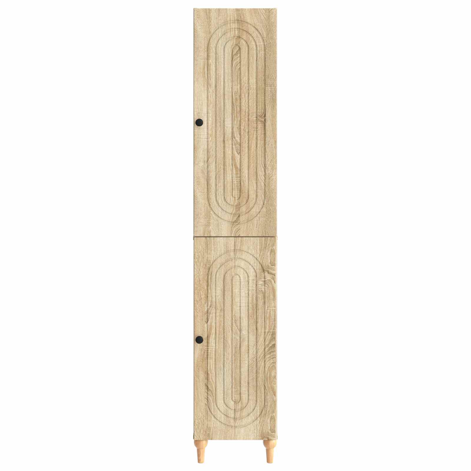Σέτ Ντουλαπιών 2 pcs Sonoma Δρυς Επεξεργασμένο Ξύλο - Pakobazaar