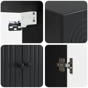 Σέτ Ντουλαπιών 2 pcs 66 x 34,5 x 90 εκ Επεξεργασμένο Ξύλο - Pakobazaar