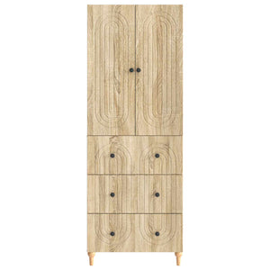 Σέτ Ντουλαπιών 2 pcs 66 x 34,5 x 90 εκ Επεξεργασμένο Ξύλο - Pakobazaar