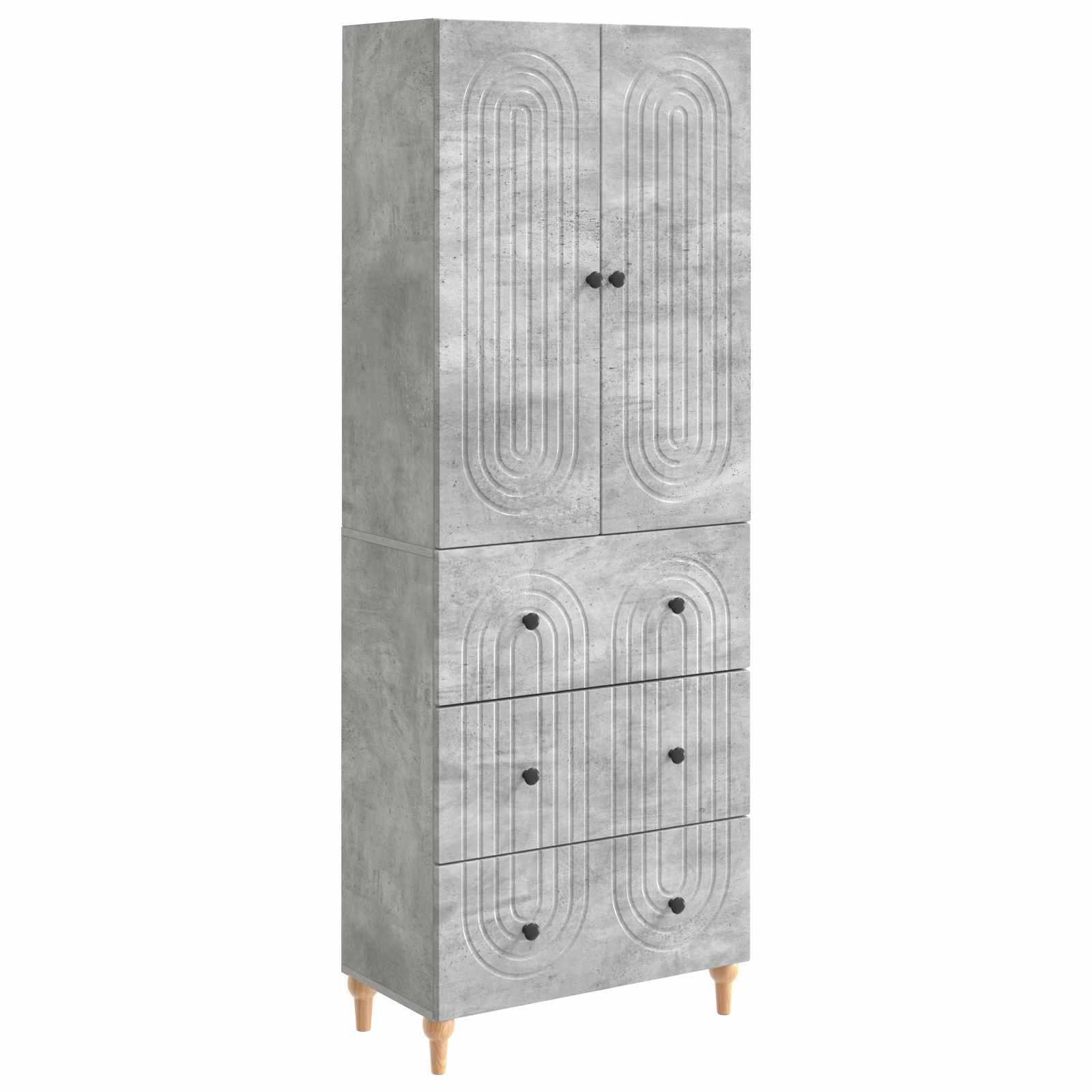 Σέτ Ντουλαπιών 2 pcs 66 x 34,5 x 90 εκ Επεξεργασμένο Ξύλο - Pakobazaar
