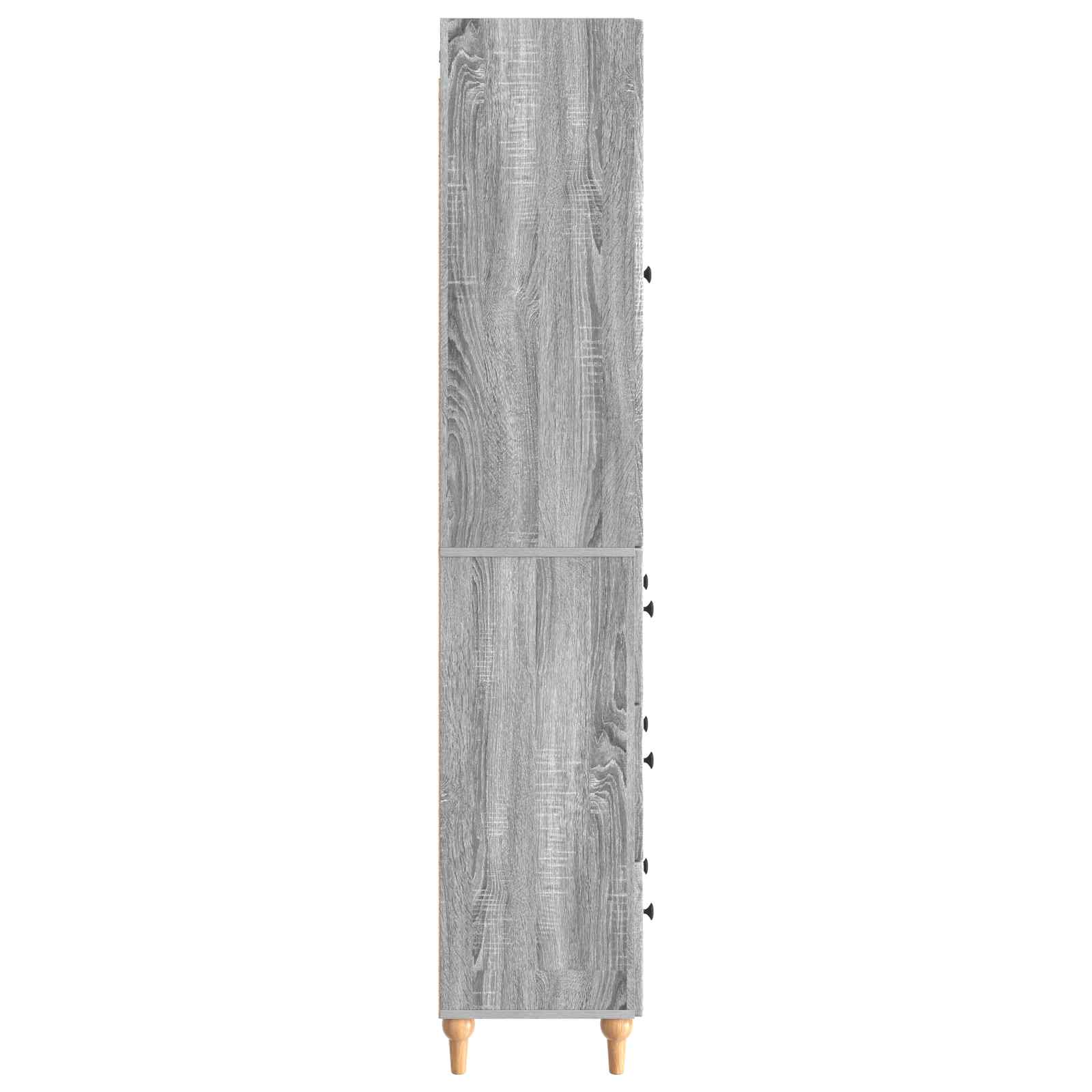 Σέτ Ντουλαπιών 2 pcs Γκρι Sonoma 66 x 34,5 x 90 εκ - Pakobazaar