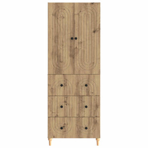 Σέτ Ντουλαπιών 2 pcs 66 x 34,5 x 90 εκ Επεξεργασμένο Ξύλο - Pakobazaar