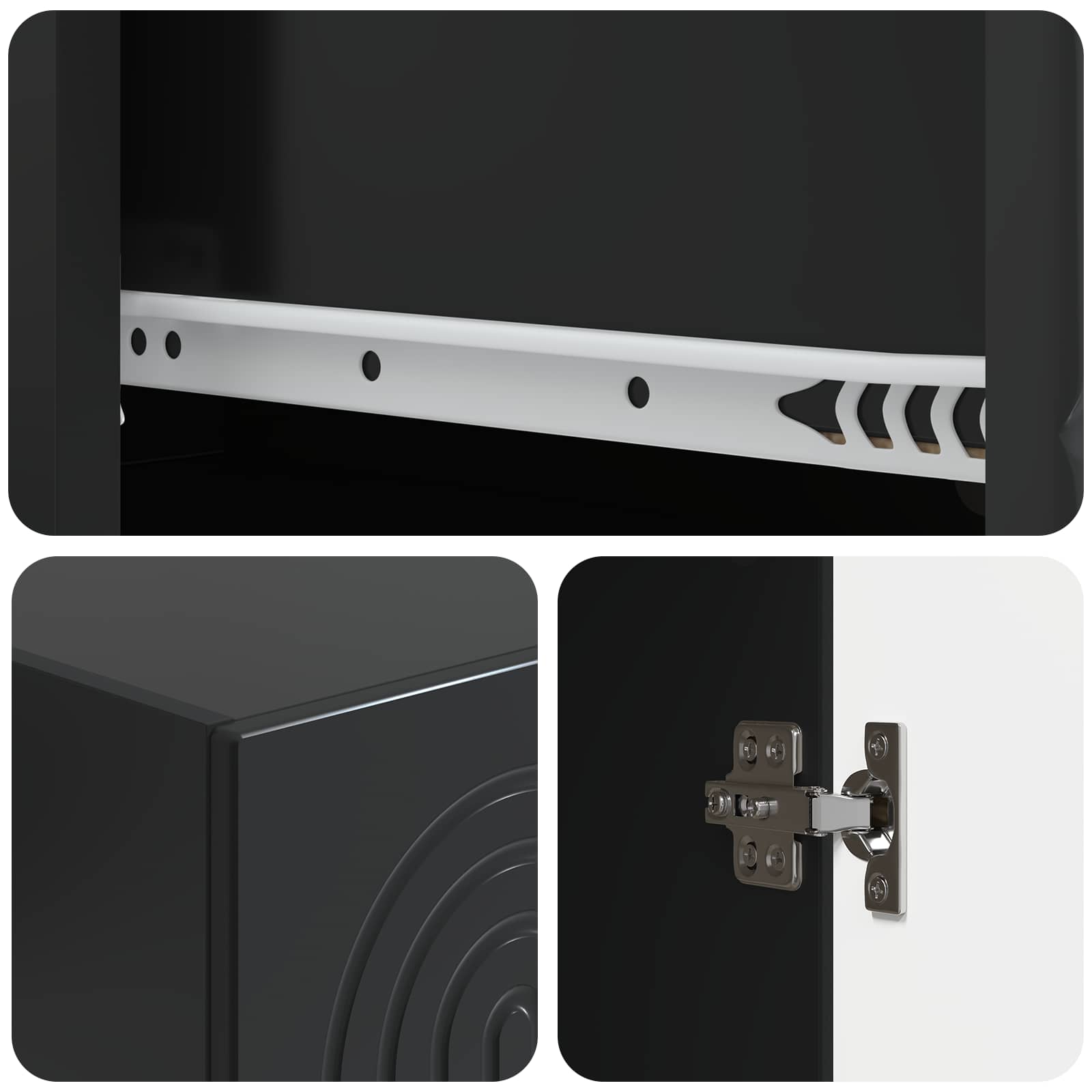 Σέτ Ντουλαπιών 2 pcs 33 x 34,5 x 90 εκ Επεξεργασμένο Ξύλο - Pakobazaar