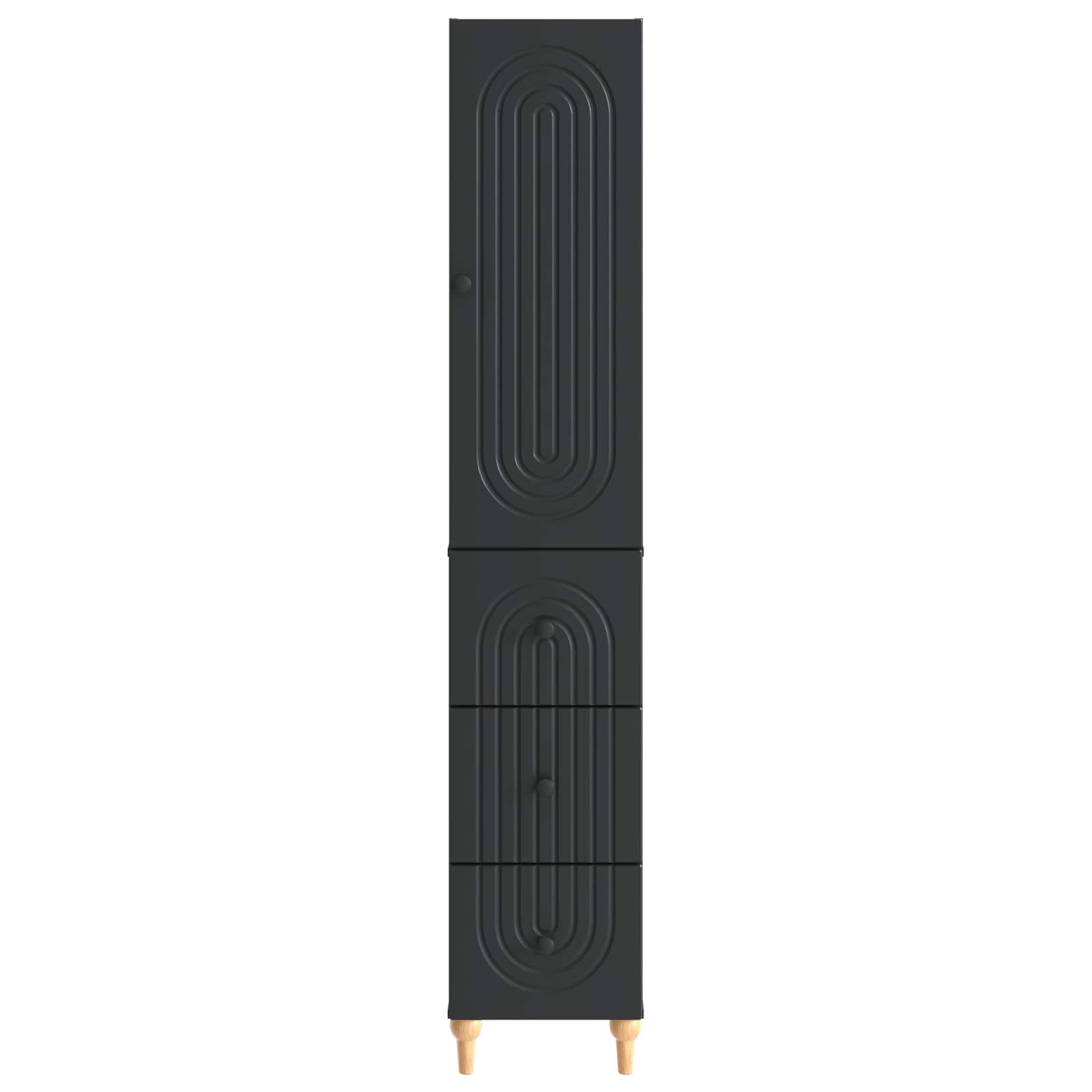 Σέτ Ντουλαπιών 2 pcs 33 x 34,5 x 90 εκ Επεξεργασμένο Ξύλο - Pakobazaar