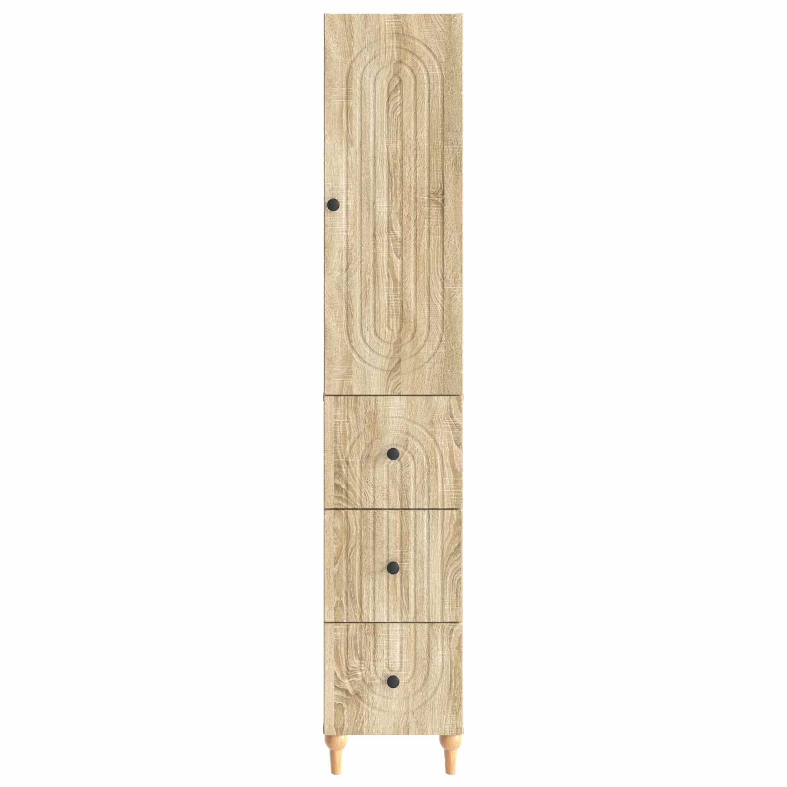 Σέτ Ντουλαπιών 2 pcs 33 x 34,5 x 90 εκ Επεξεργασμένο Ξύλο - Pakobazaar