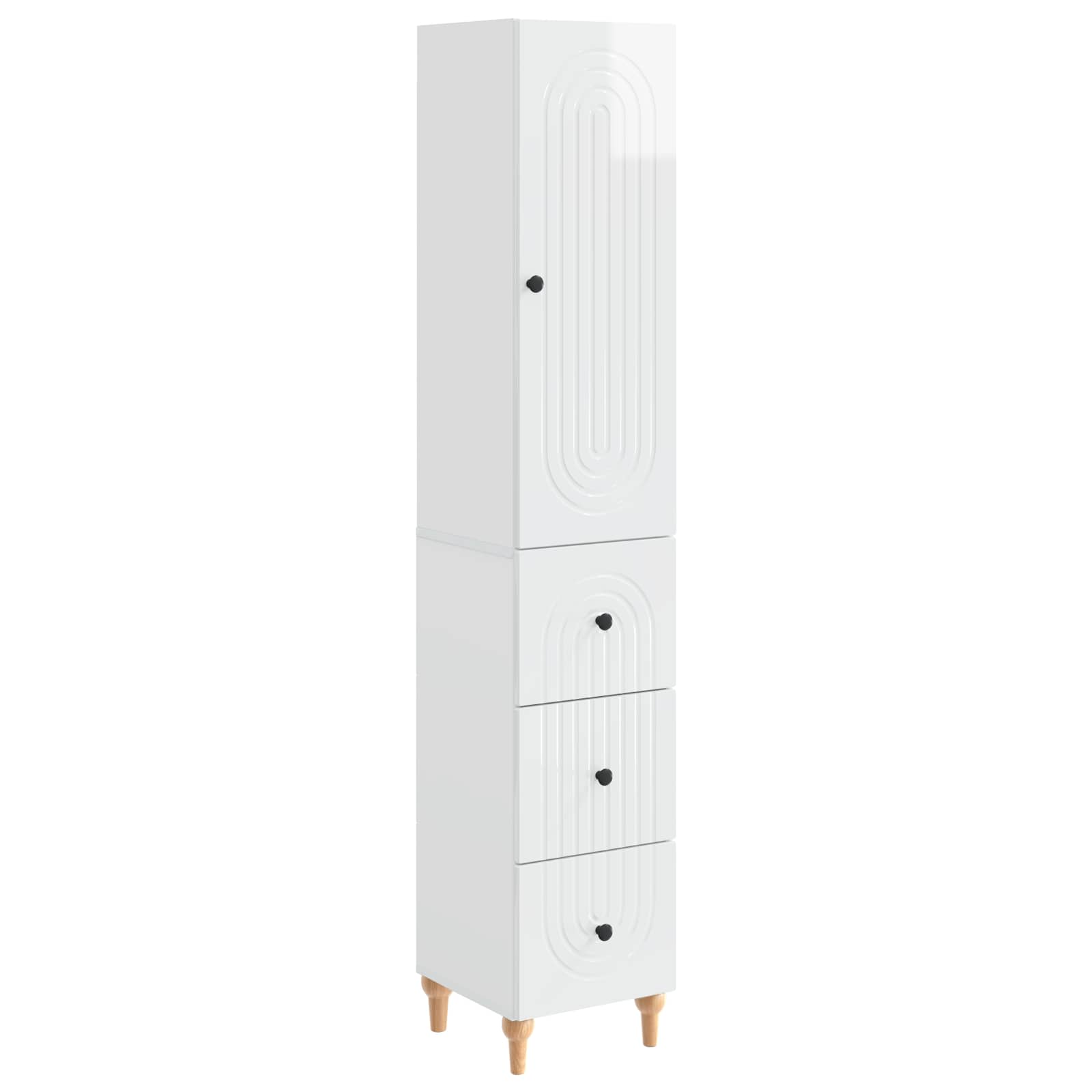Σέτ Ντουλαπιών 2 pcs 33 x 34,5 x 90 εκ Επεξεργασμένο Ξύλο - Pakobazaar
