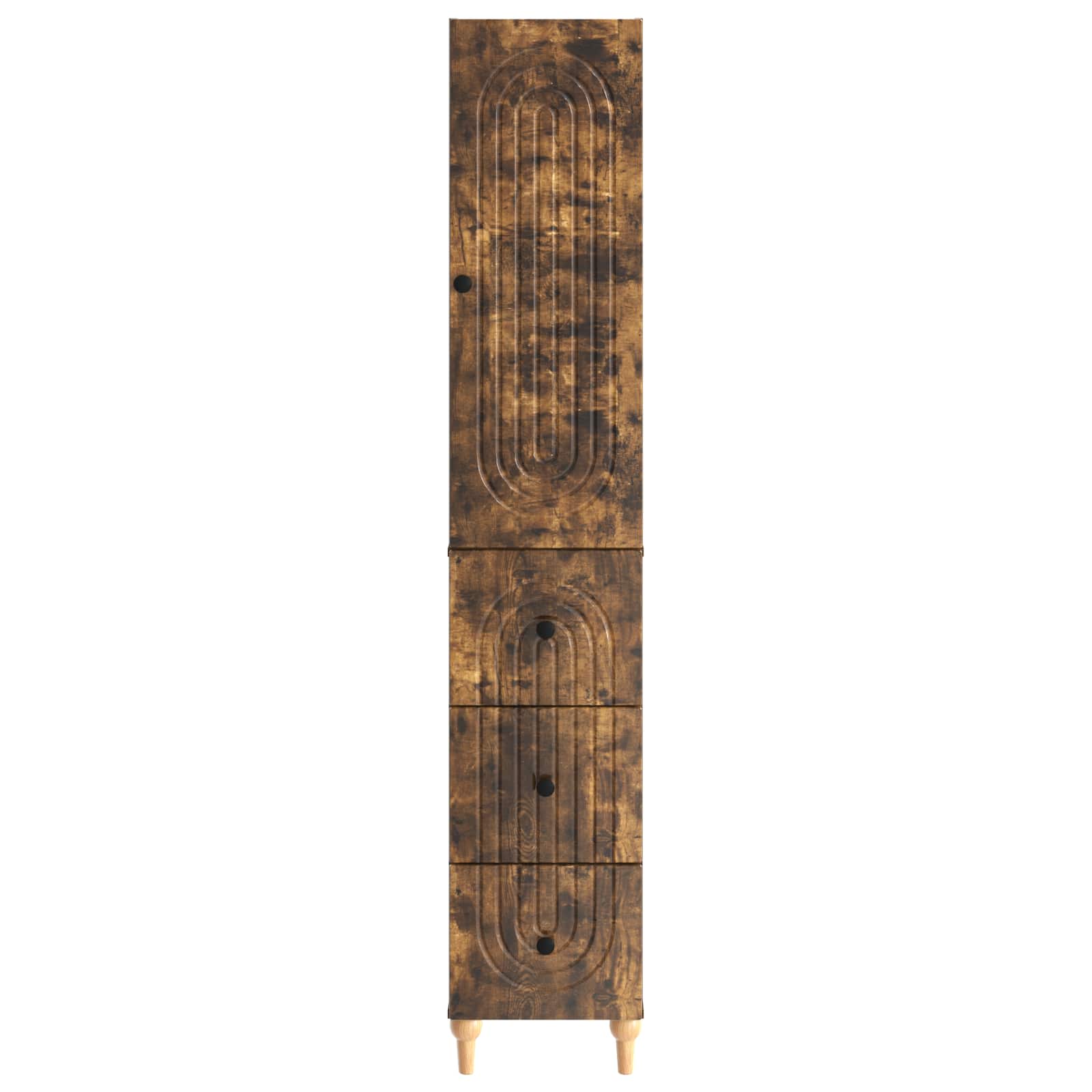 Σέτ Ντουλαπιών 2 pcs 33 x 34,5 x 90 εκ Επεξεργασμένο Ξύλο - Pakobazaar