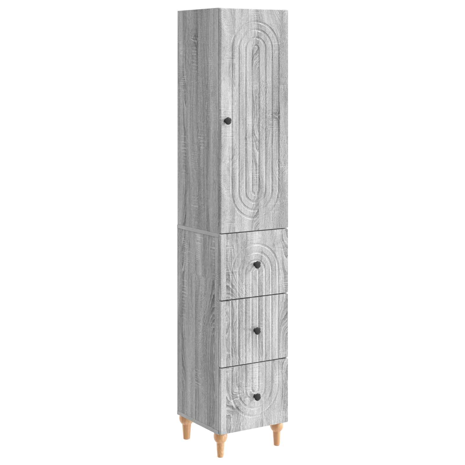 Σέτ Ντουλαπιών 2 pcs 33 x 34,5 x 90 εκ Επεξεργασμένο Ξύλο - Pakobazaar