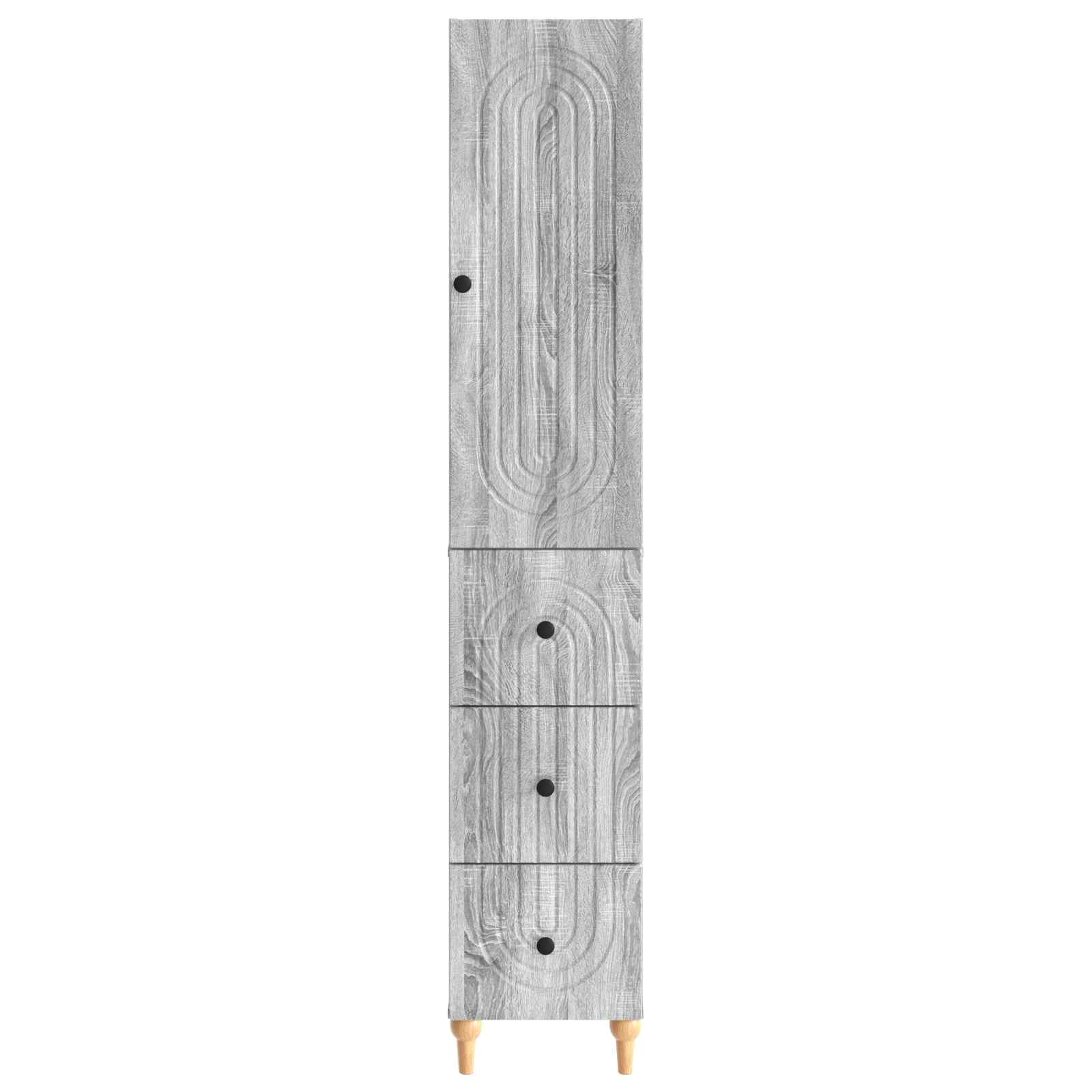 Σέτ Ντουλαπιών 2 pcs 33 x 34,5 x 90 εκ Επεξεργασμένο Ξύλο - Pakobazaar