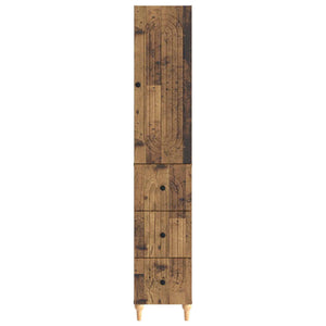 Σέτ Ντουλαπιών 2 pcs 33 x 34,5 x 90 εκ Επεξεργασμένο Ξύλο - Pakobazaar