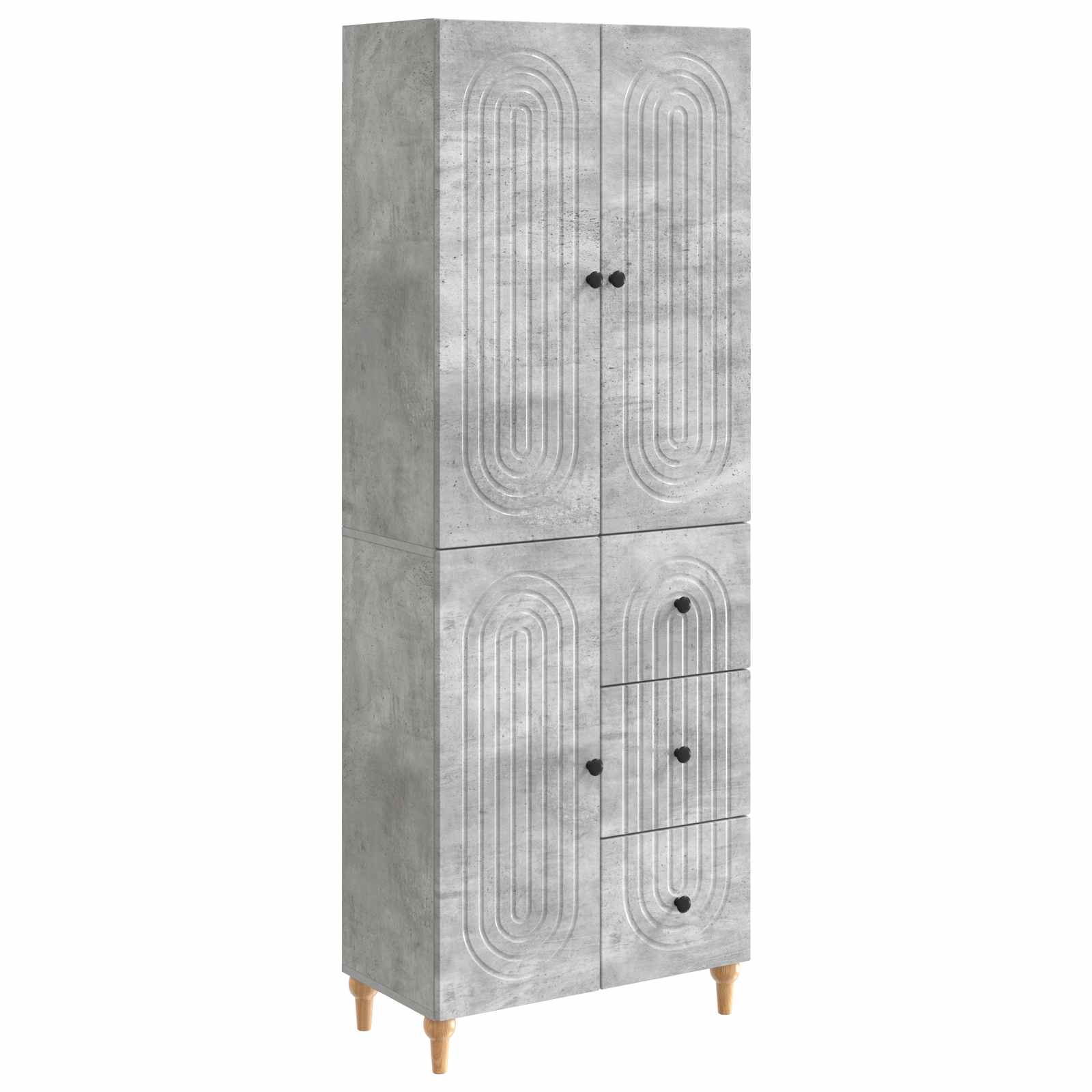 Σέτ Ντουλαπιών 2 pcs 66 x 34,5 x 90 εκ Επεξεργασμένο Ξύλο - Pakobazaar