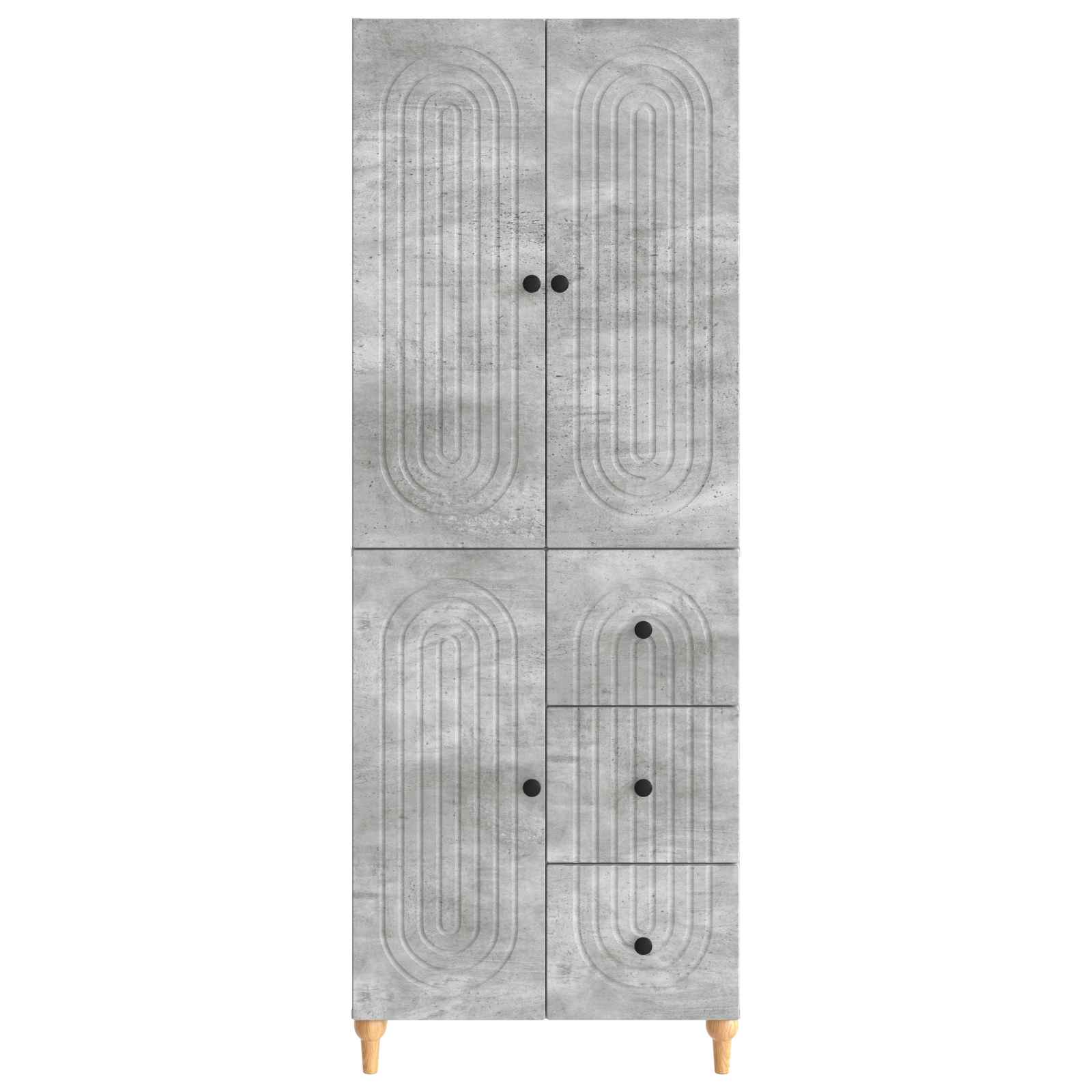 Σέτ Ντουλαπιών 2 pcs 66 x 34,5 x 90 εκ Επεξεργασμένο Ξύλο - Pakobazaar