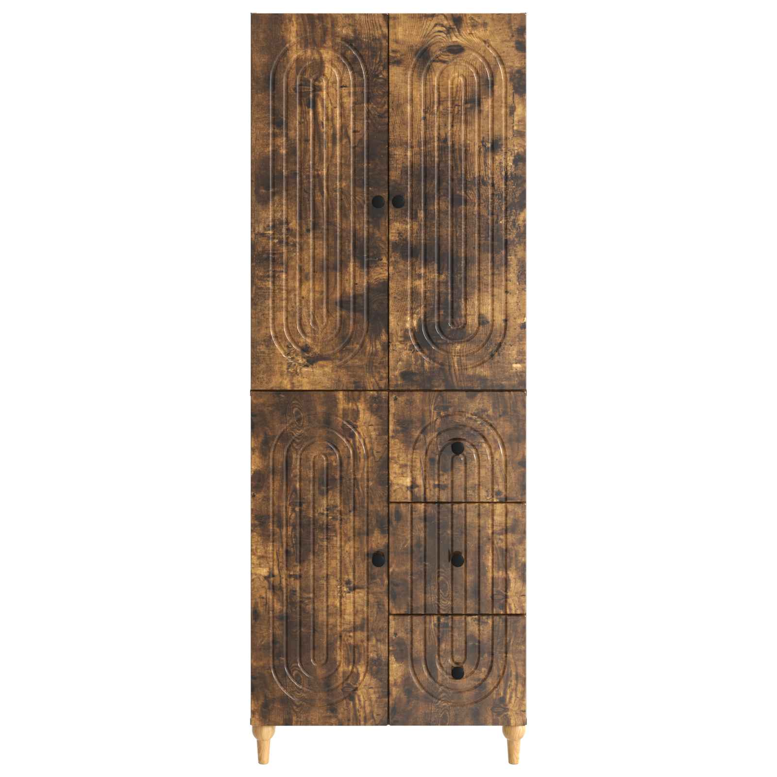 Σέτ Ντουλαπιών 2 pcs 66 x 34,5 x 90 εκ Επεξεργασμένο Ξύλο - Pakobazaar