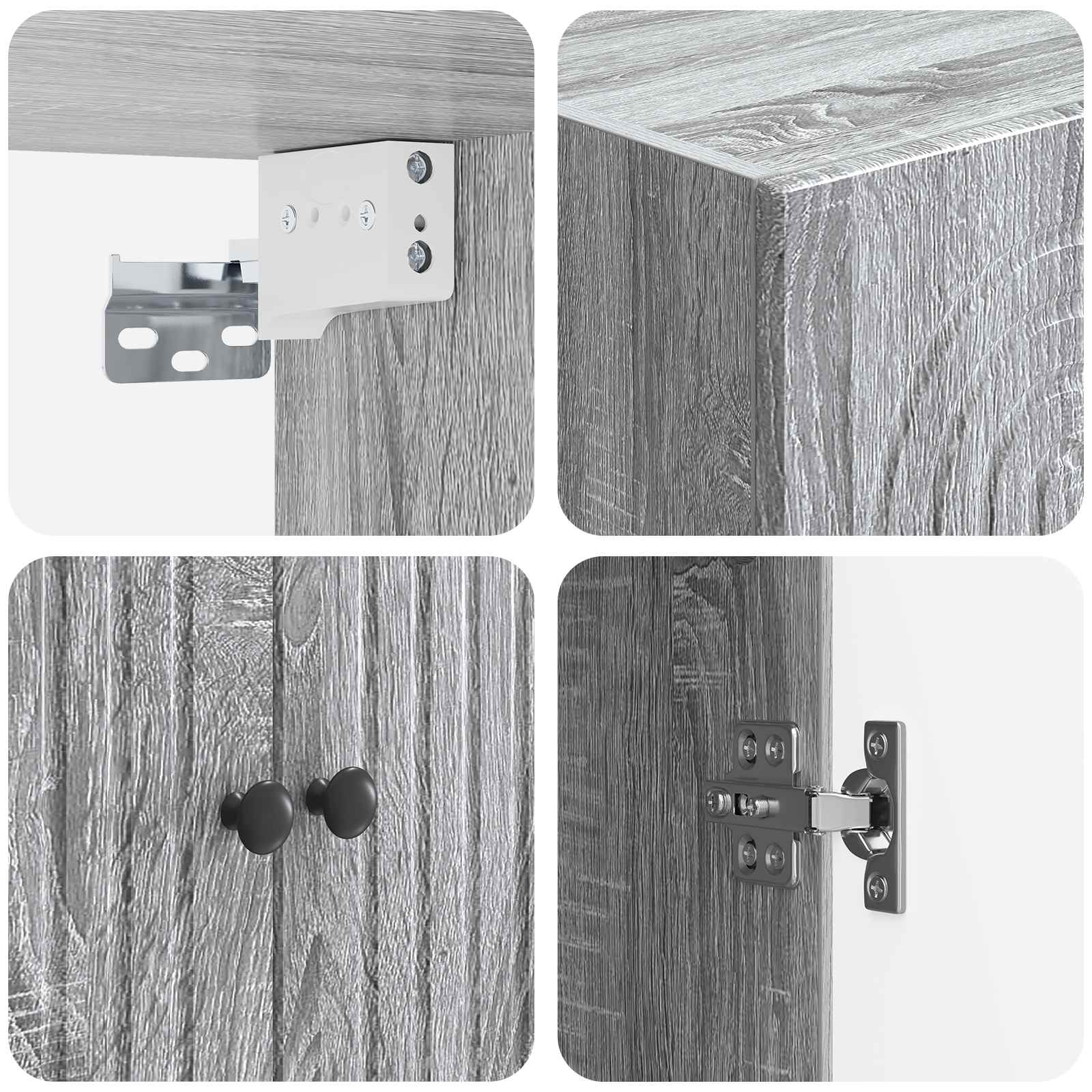 Σέτ Ντουλαπιών 2 pcs 66 x 34,5 x 90 εκ Επεξεργασμένο Ξύλο - Pakobazaar