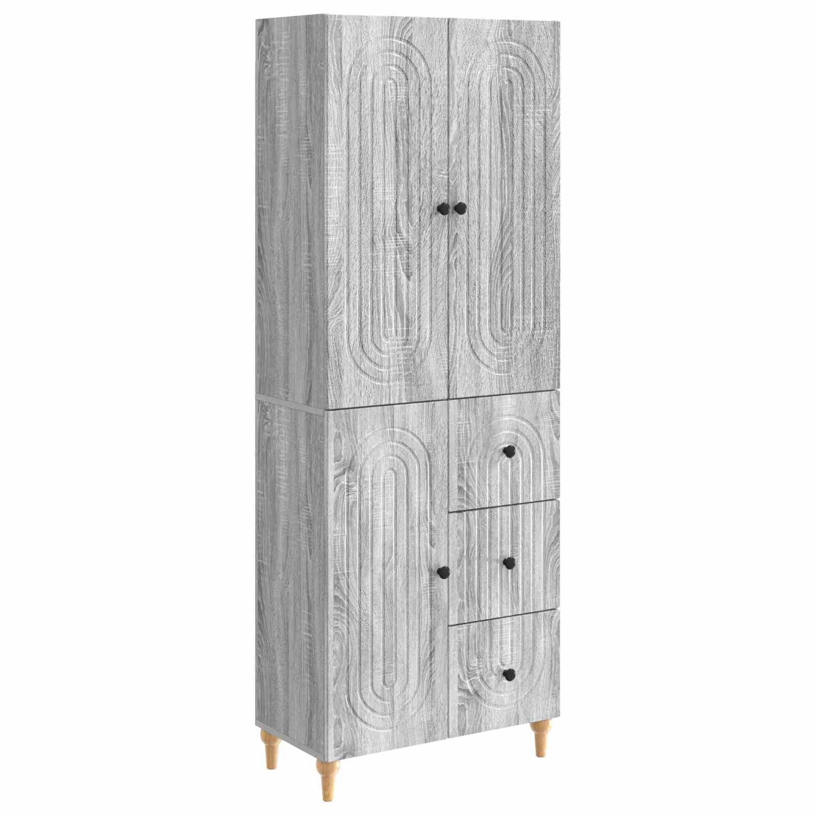Σέτ Ντουλαπιών 2 pcs 66 x 34,5 x 90 εκ Επεξεργασμένο Ξύλο - Pakobazaar