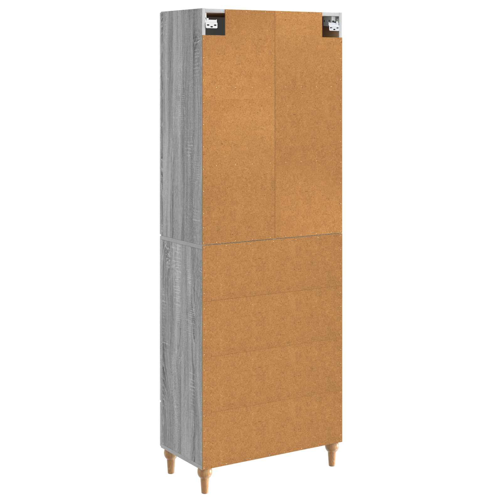 Σέτ Ντουλαπιών 2 pcs 66 x 34,5 x 90 εκ Επεξεργασμένο Ξύλο - Pakobazaar