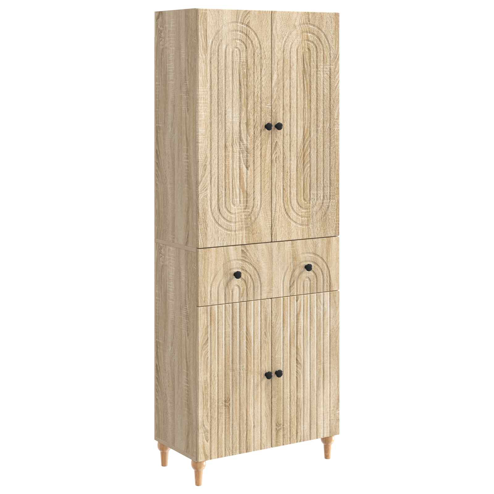 Σέτ Ντουλαπιών 2 pcs 66 x 34,5 x 90 εκ Επεξεργασμένο Ξύλο - Pakobazaar