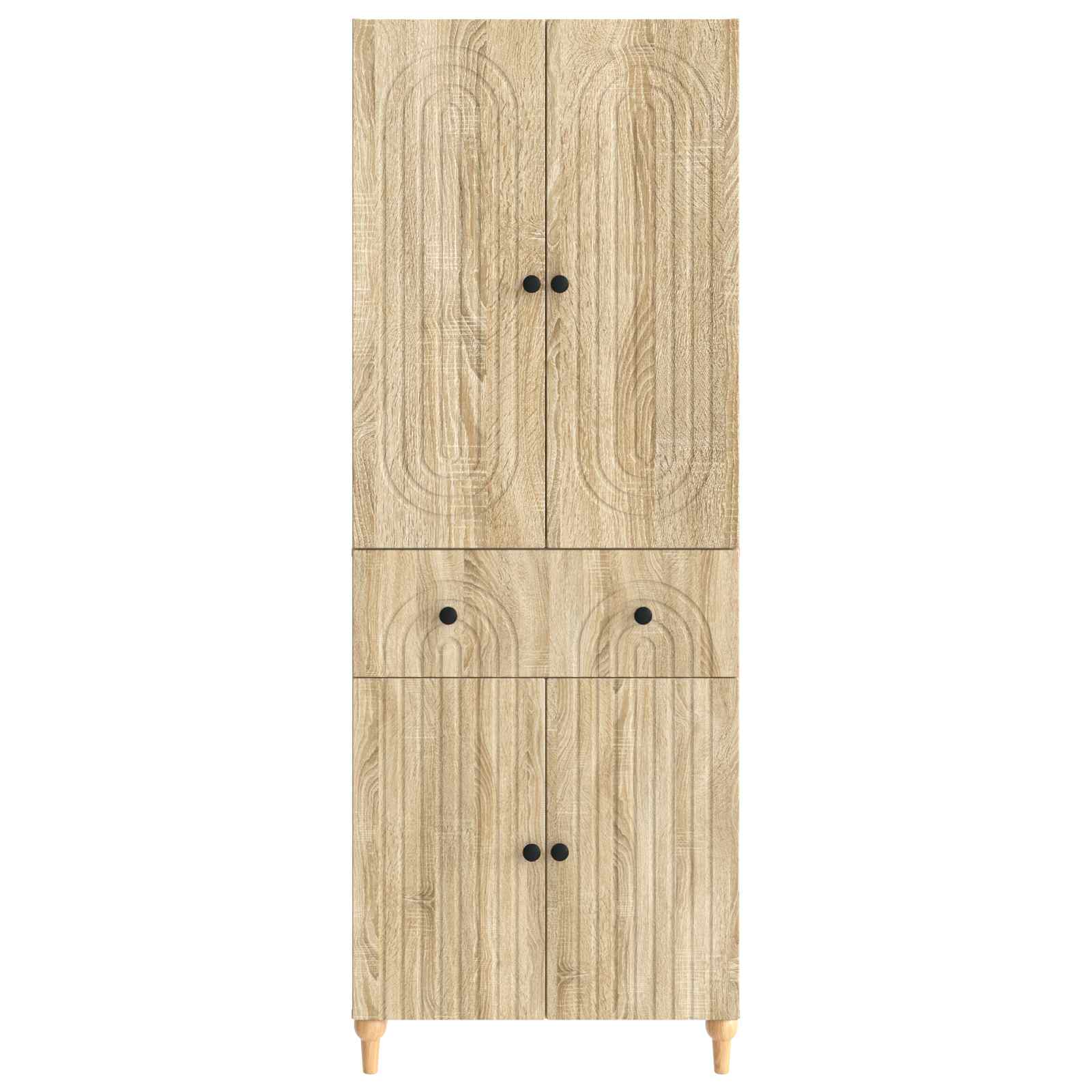 Σέτ Ντουλαπιών 2 pcs 66 x 34,5 x 90 εκ Επεξεργασμένο Ξύλο - Pakobazaar