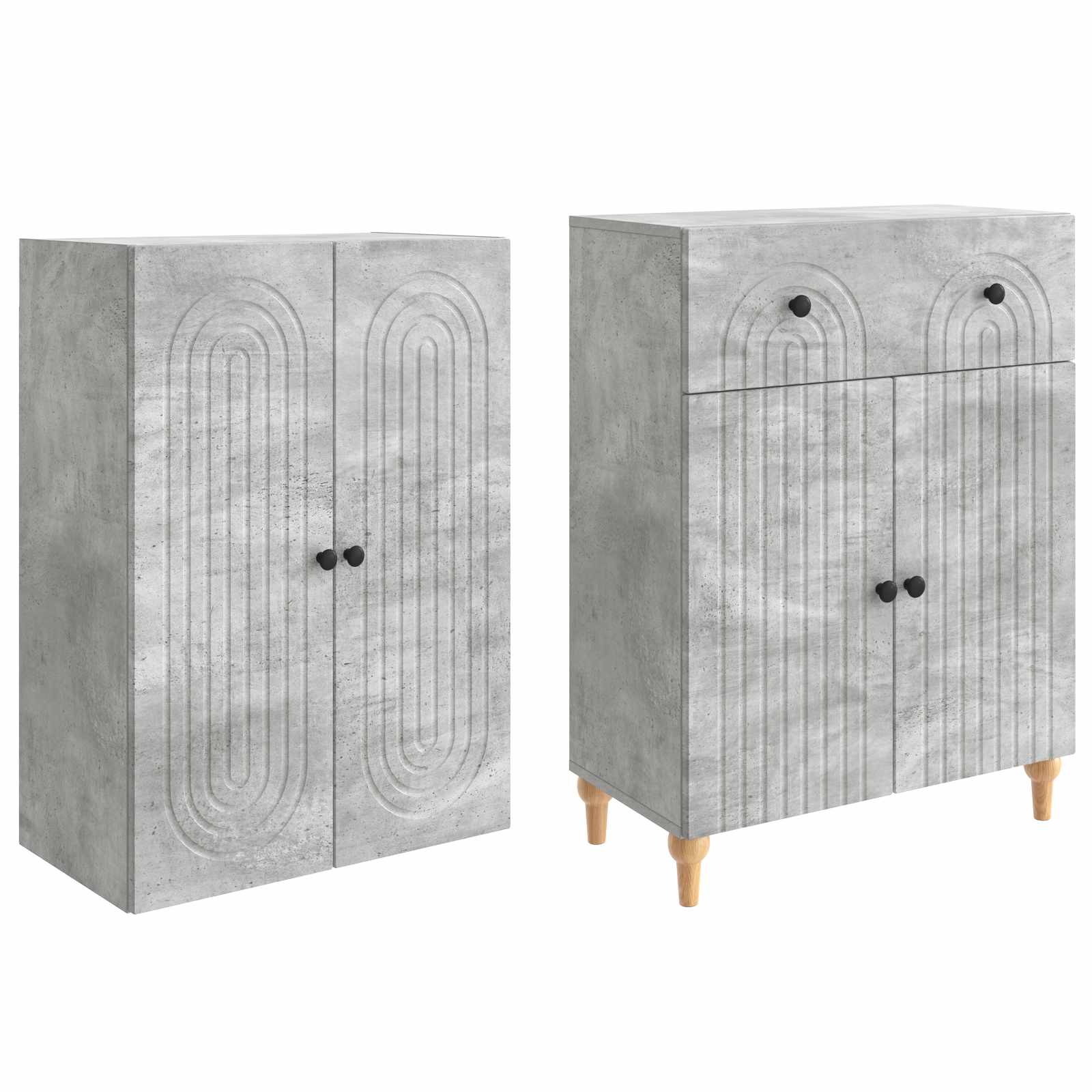 Σέτ Ντουλαπιών 2 pcs 66 x 34,5 x 90 εκ Επεξεργασμένο Ξύλο - Pakobazaar