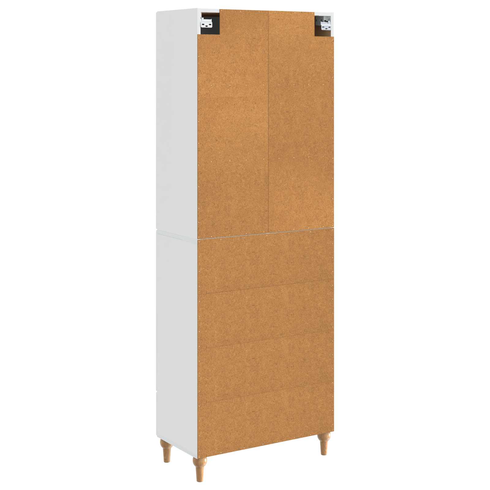 Σέτ Ντουλαπιών 2 pcs 66 x 34,5 x 90 εκ Επεξεργασμένο Ξύλο - Pakobazaar