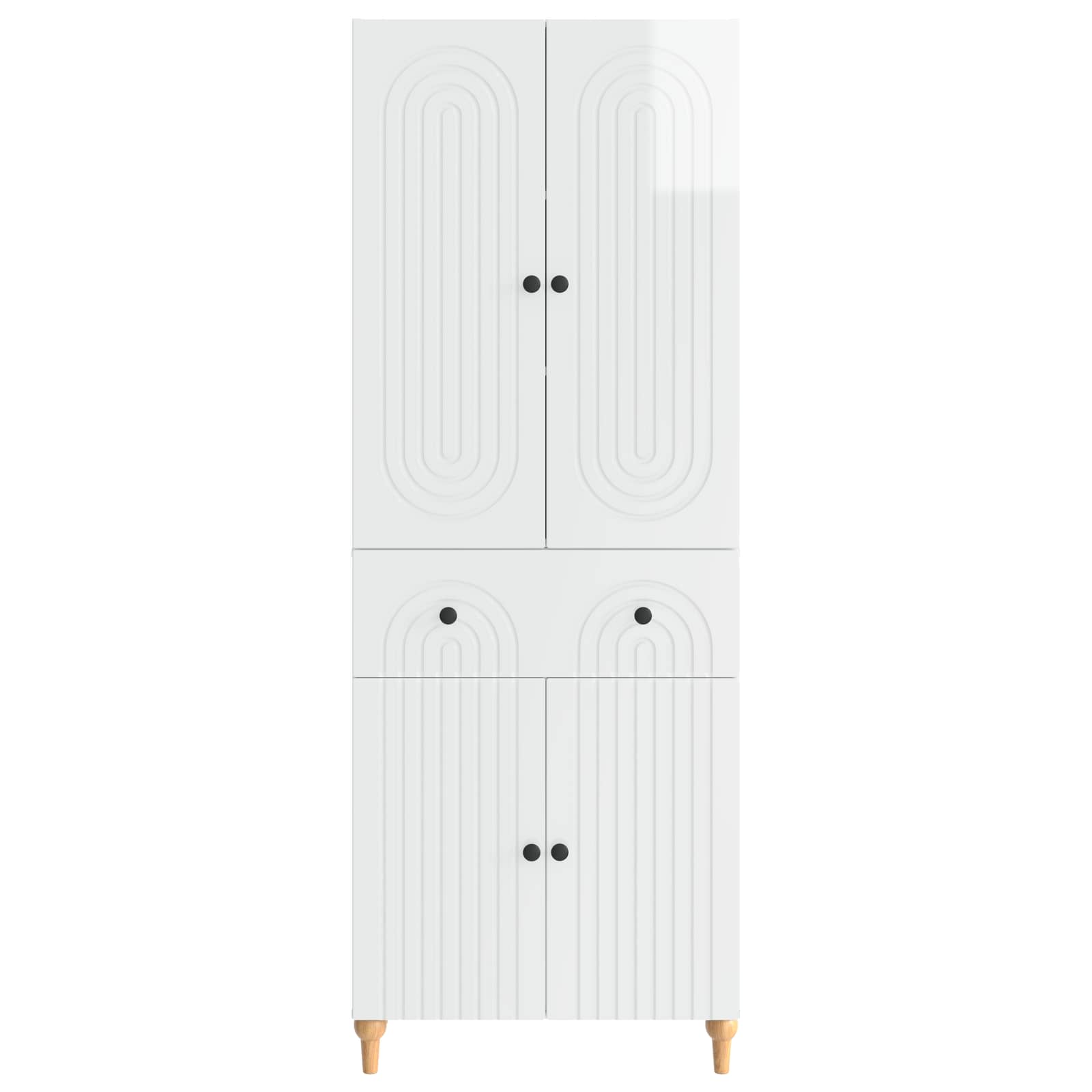 Σέτ Ντουλαπιών 2 pcs 66 x 34,5 x 90 εκ Επεξεργασμένο Ξύλο - Pakobazaar