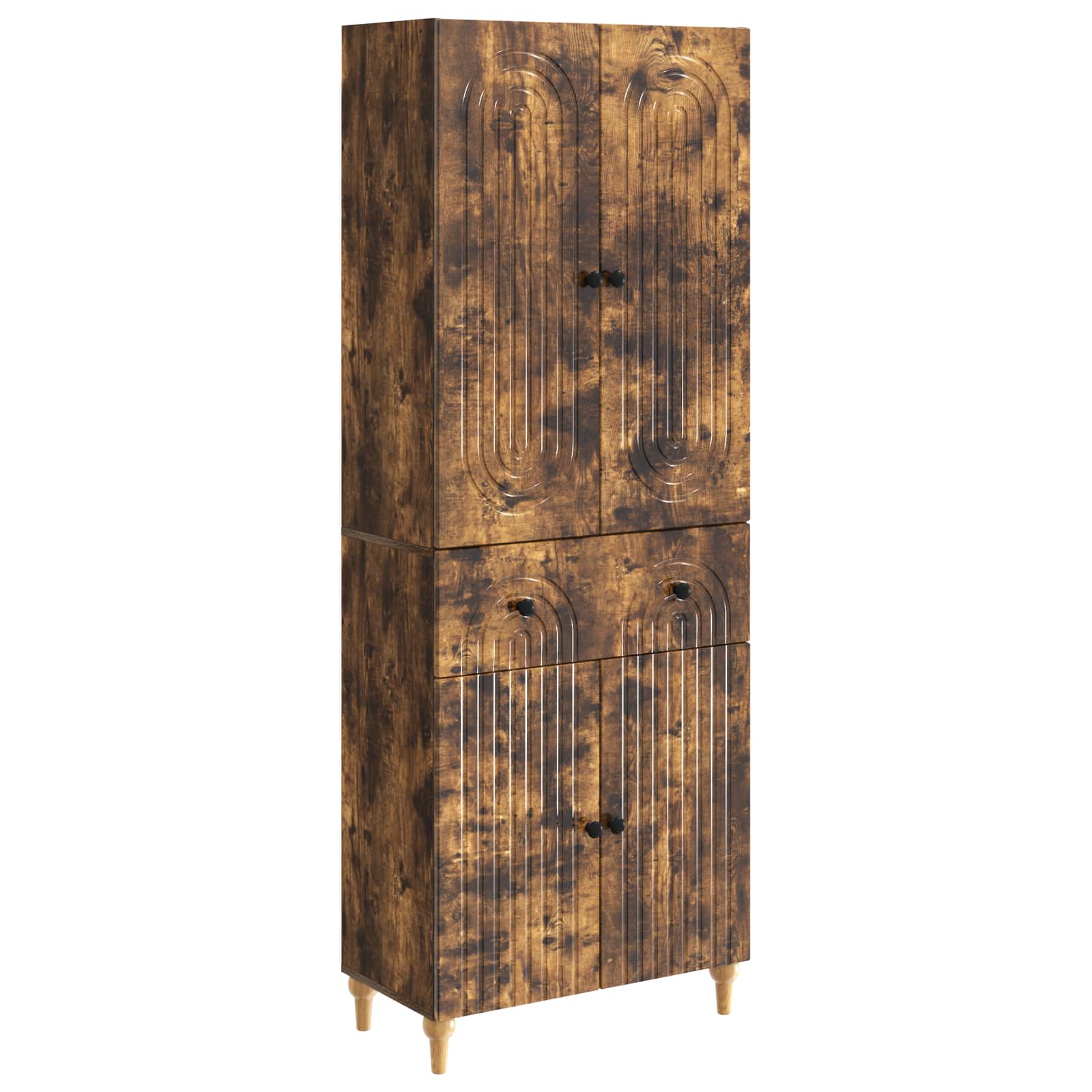 Σέτ Ντουλαπιών 2 pcs 66 x 34,5 x 90 εκ Επεξεργασμένο Ξύλο - Pakobazaar