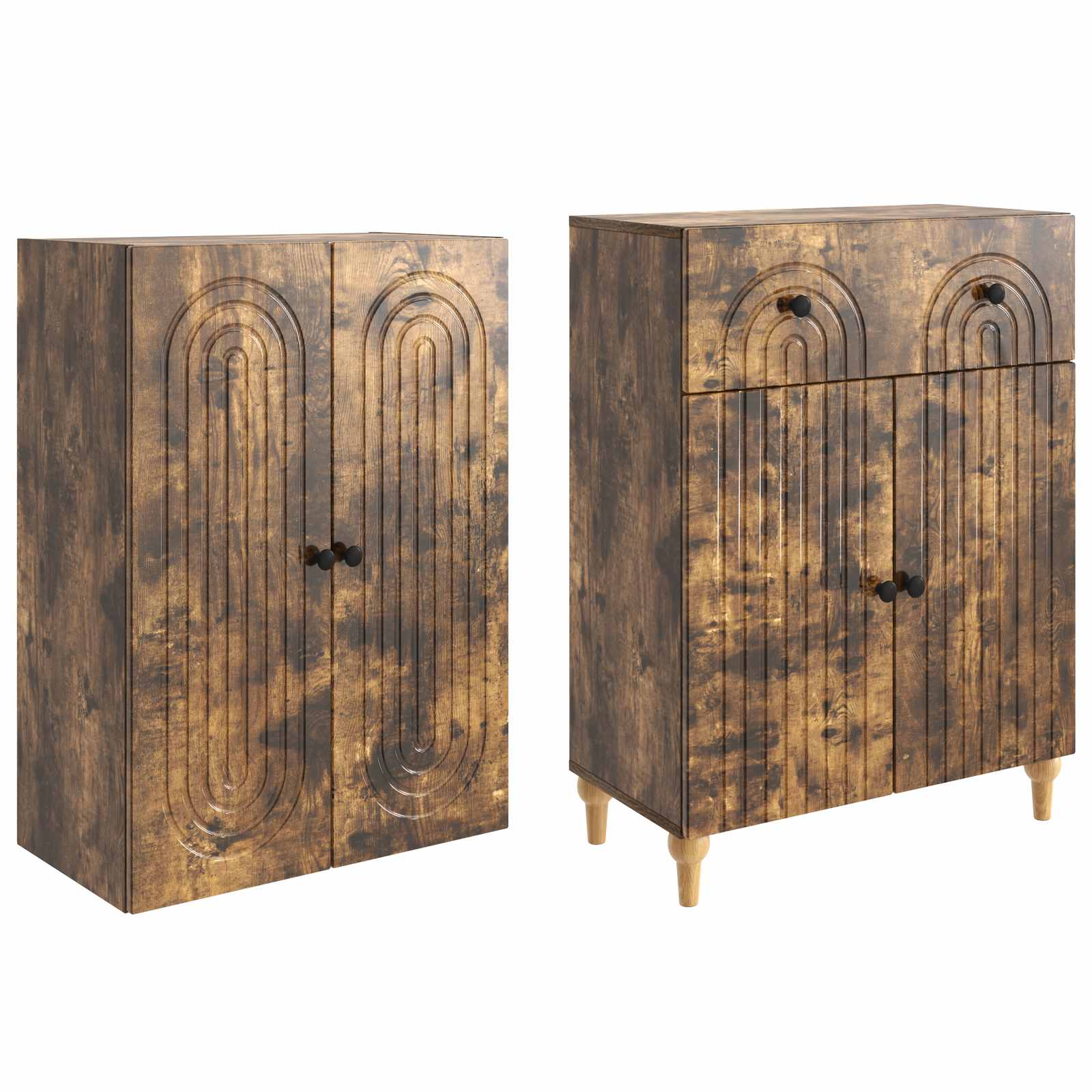 Σέτ Ντουλαπιών 2 pcs 66 x 34,5 x 90 εκ Επεξεργασμένο Ξύλο - Pakobazaar