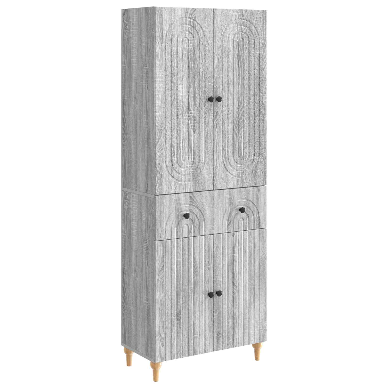 Σέτ Ντουλαπιών 2 pcs 66 x 34,5 x 90 εκ Επεξεργασμένο Ξύλο - Pakobazaar